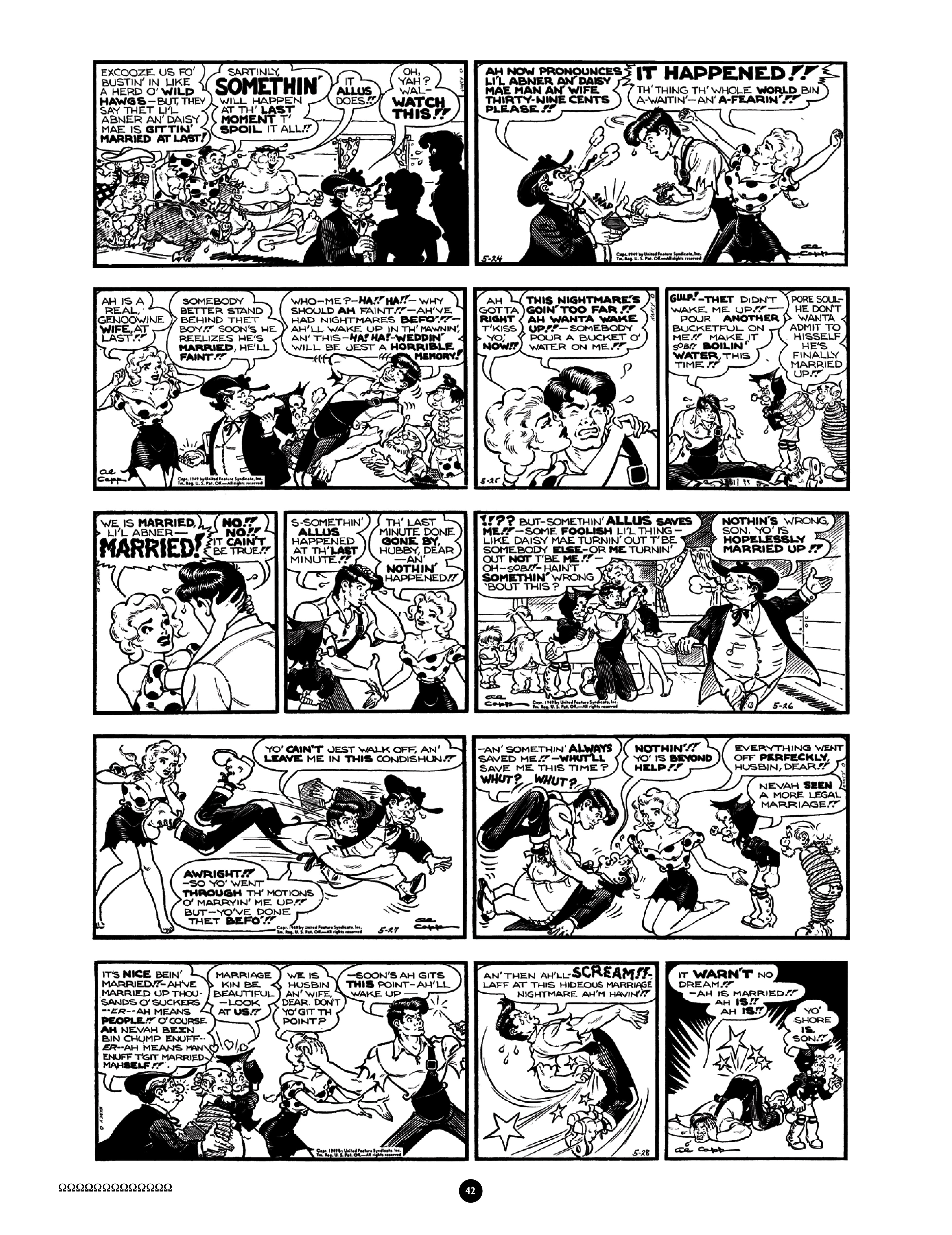 Read online Al Capp's Li'l Abner Complete Daily & Color Sunday Comics comic -  Issue # TPB 8 (Part 1) - 45