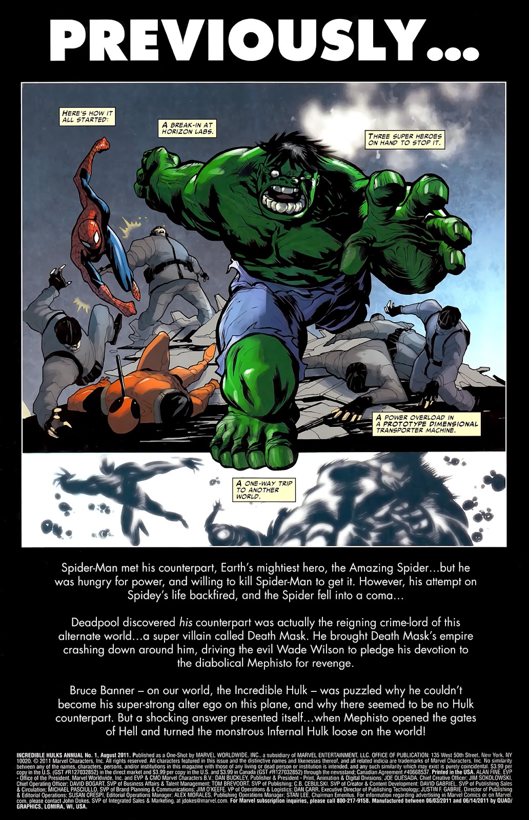 Incredible Hulks (2010) issue Annual 1 - Page 2