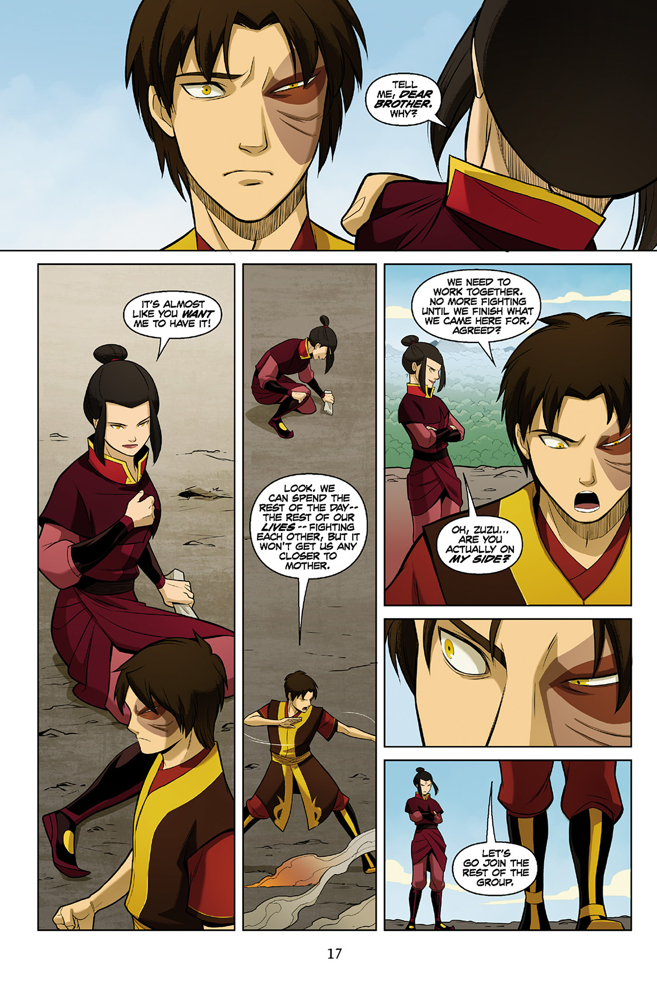 Read online Nickelodeon Avatar: The Last Airbender - The Search comic -  Issue # Part 2 - 18