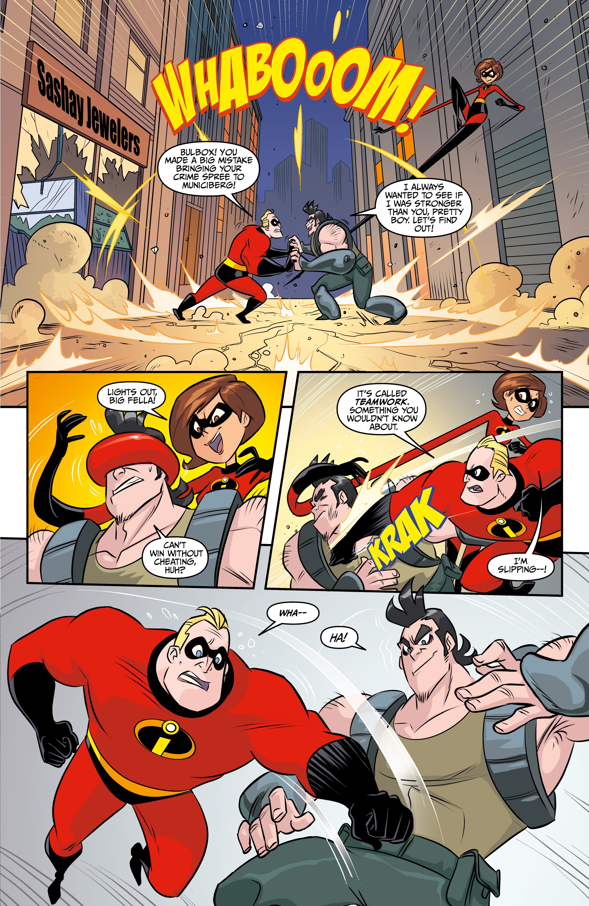 Read online Disney•PIXAR The Incredibles 2: Secret Identities comic -  Issue #2 - 9