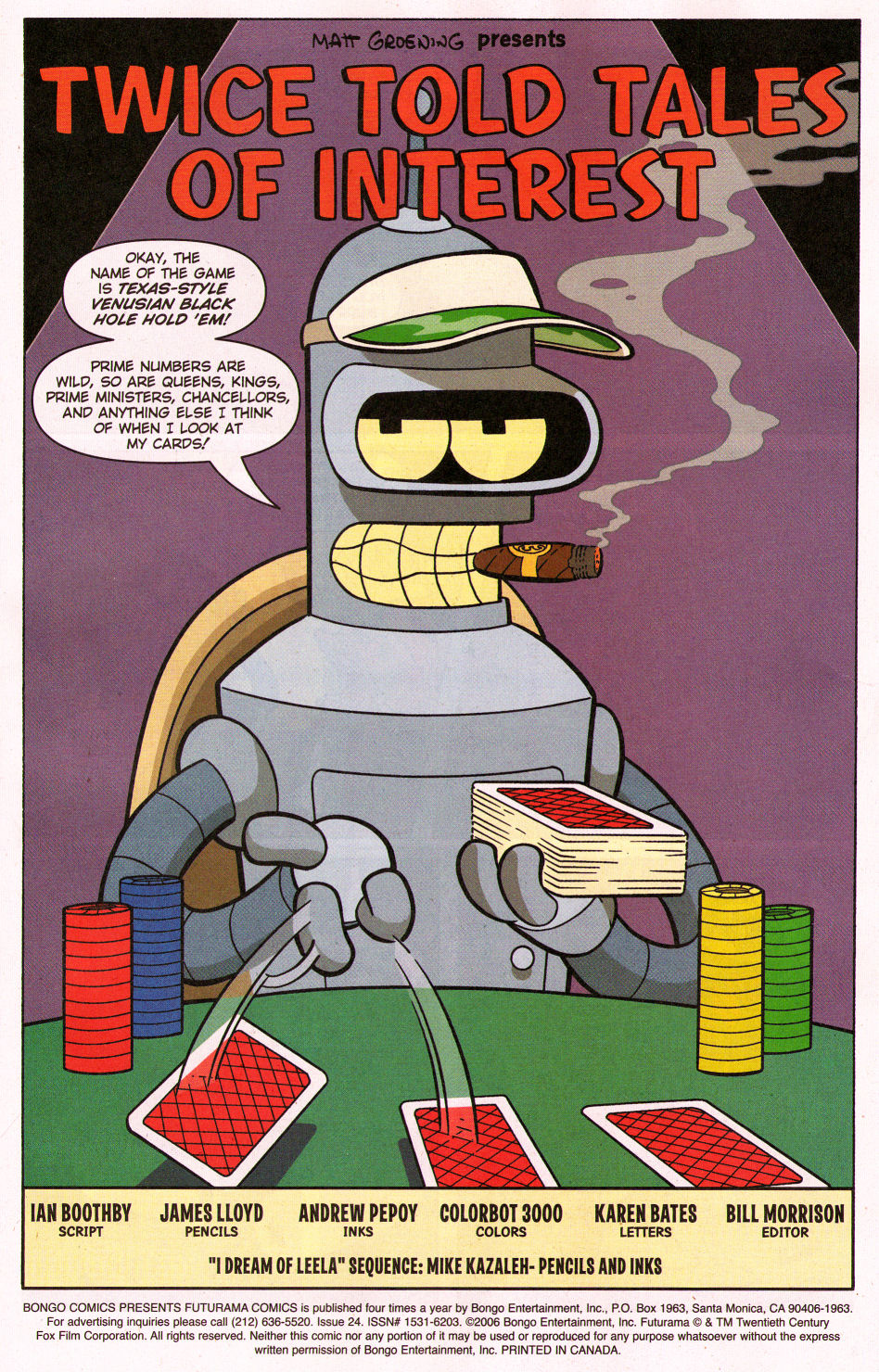 Read online Futurama Comics comic -  Issue #24 - 2