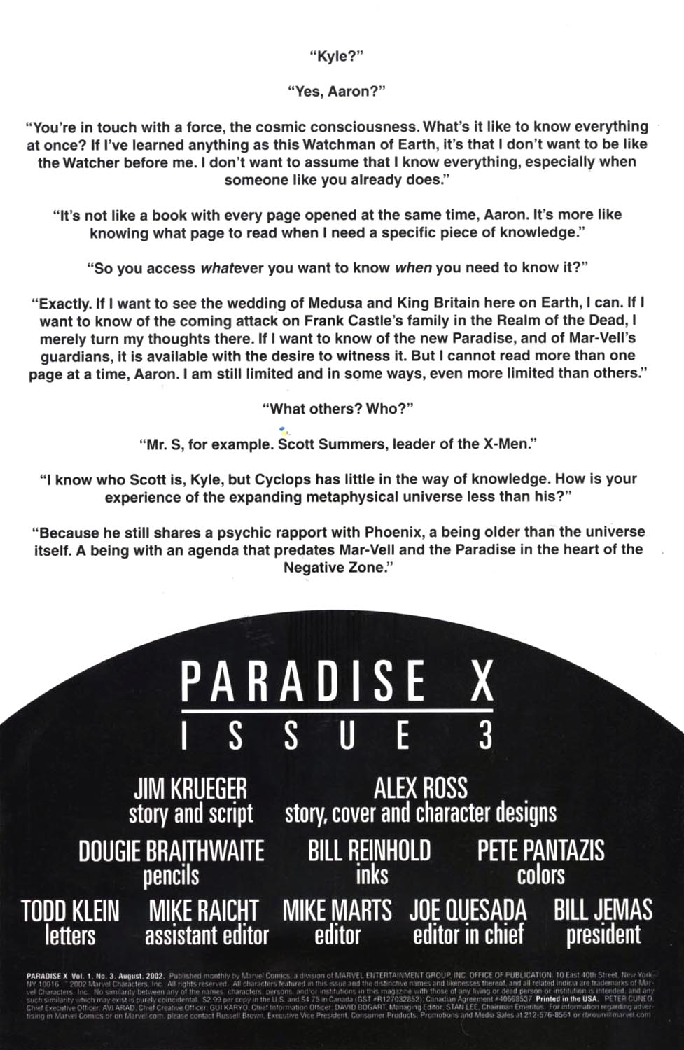 Read online Paradise X comic -  Issue #3 - 2