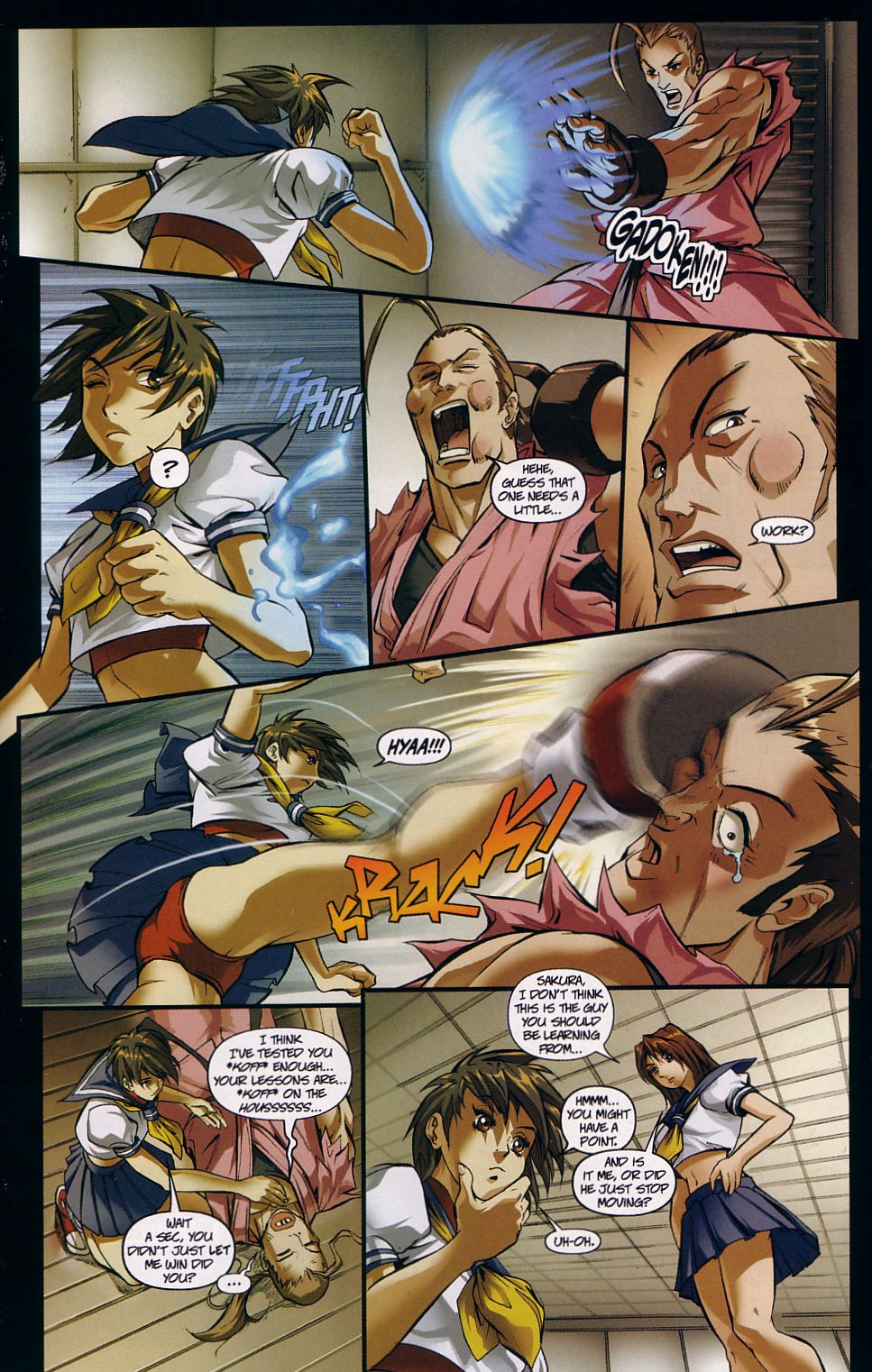 Read online Street Fighter (2003) comic -  Issue #4 - 14