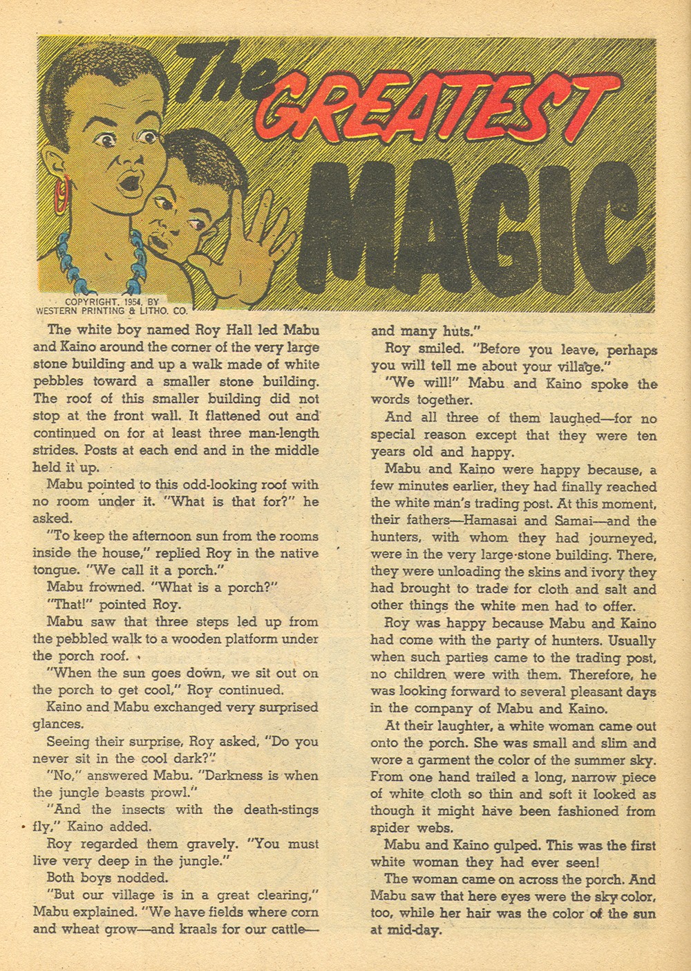 Read online Tarzan (1948) comic -  Issue #61 - 26