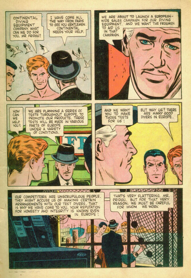 Read online The Frogmen comic -  Issue #5 - 5