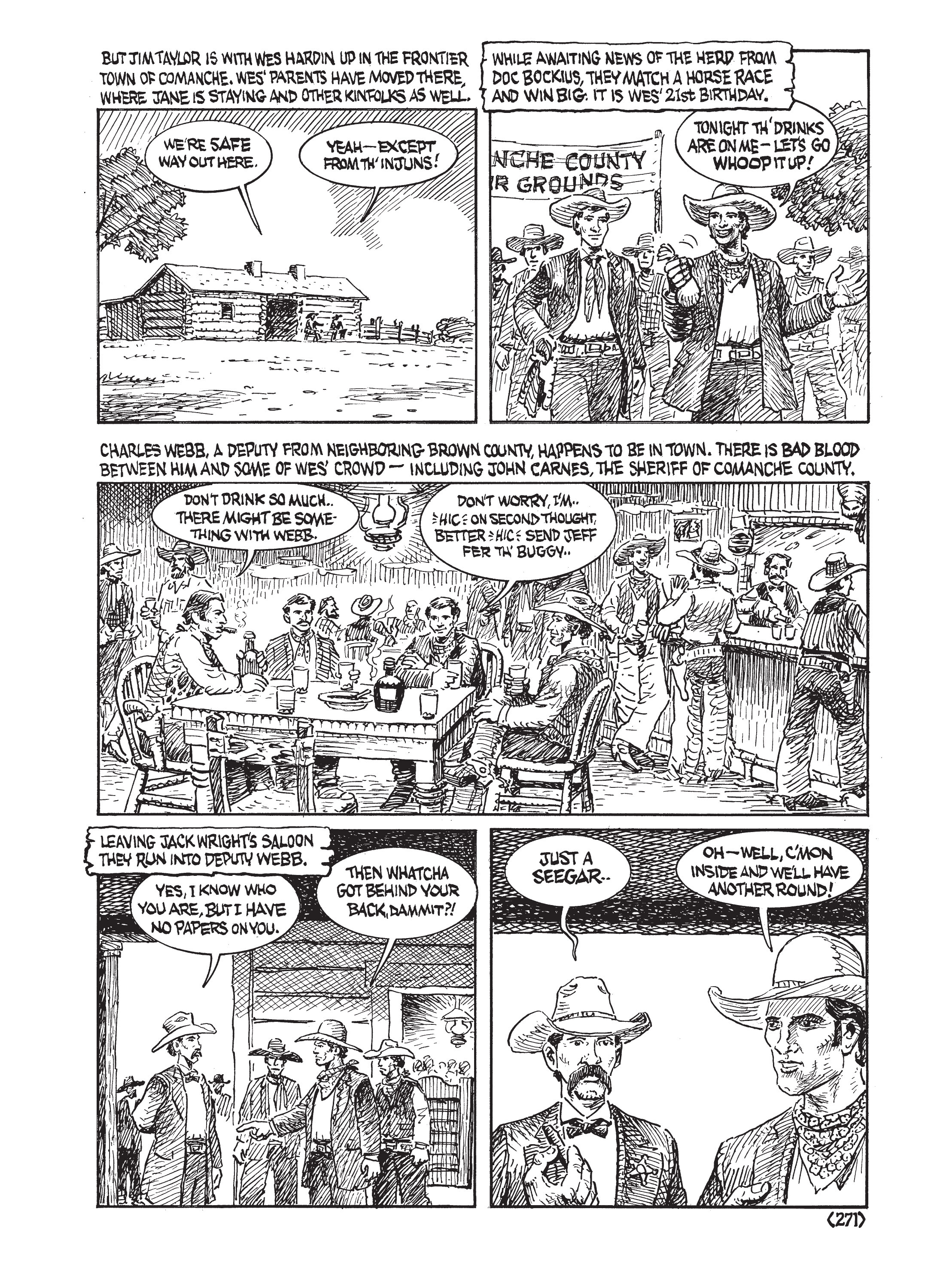 Read online Jack Jackson's American History: Los Tejanos and Lost Cause comic -  Issue # TPB (Part 3) - 69