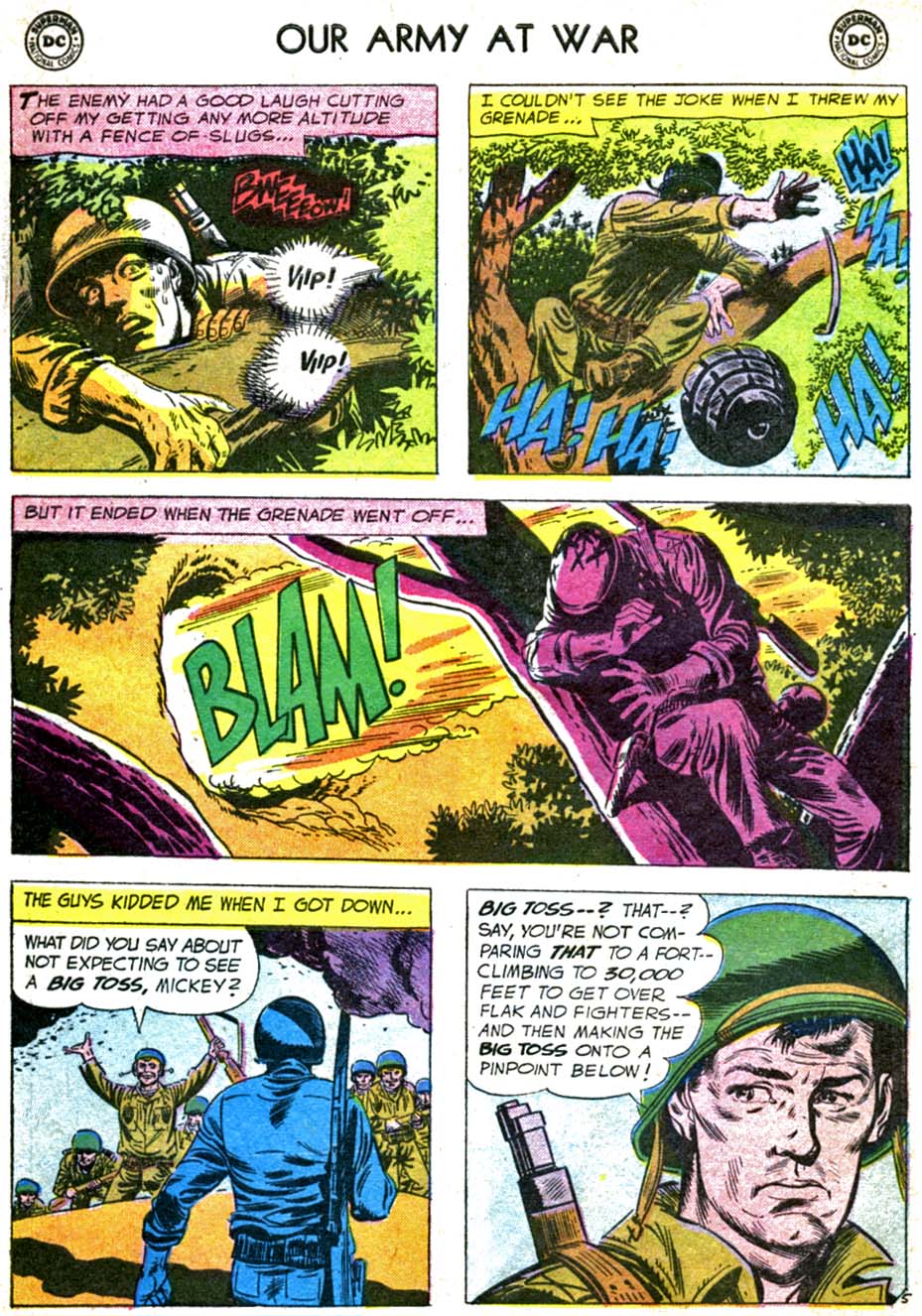 Read online Our Army at War (1952) comic -  Issue #63 - 7
