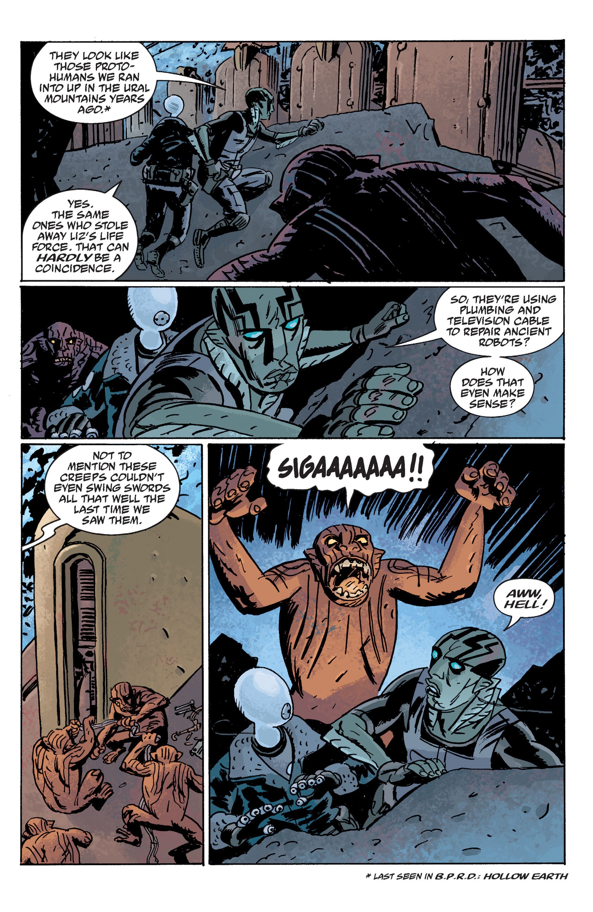 Read online B.P.R.D.: Hollow Earth and Other Stories comic -  Issue # TPB 10 - 82