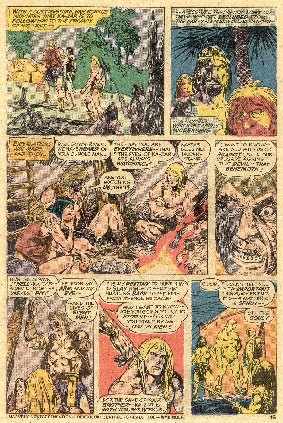 Read online Ka-Zar comic -  Issue #6 - 11