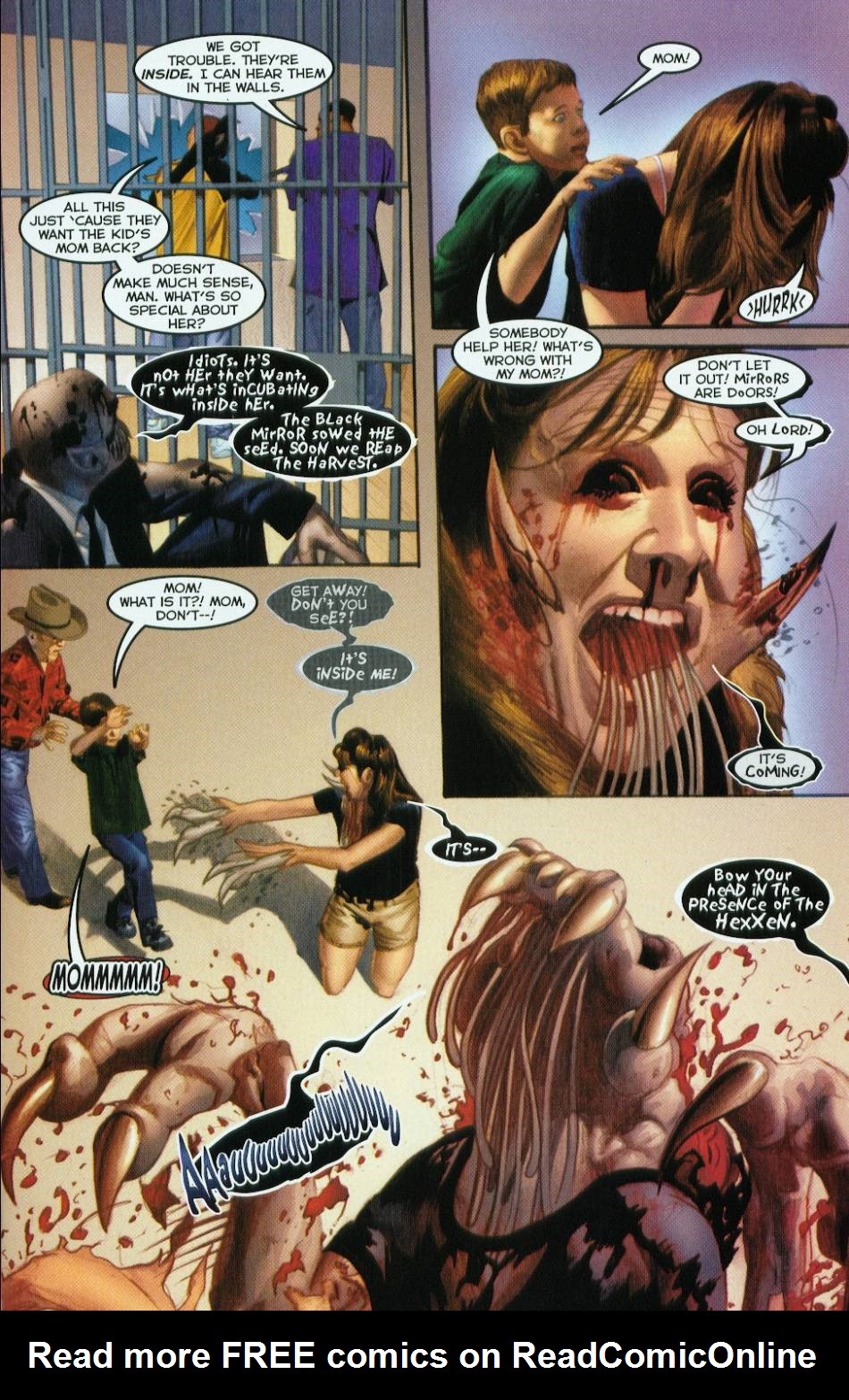Read online Vampirella (2001) comic -  Issue #6 - 8