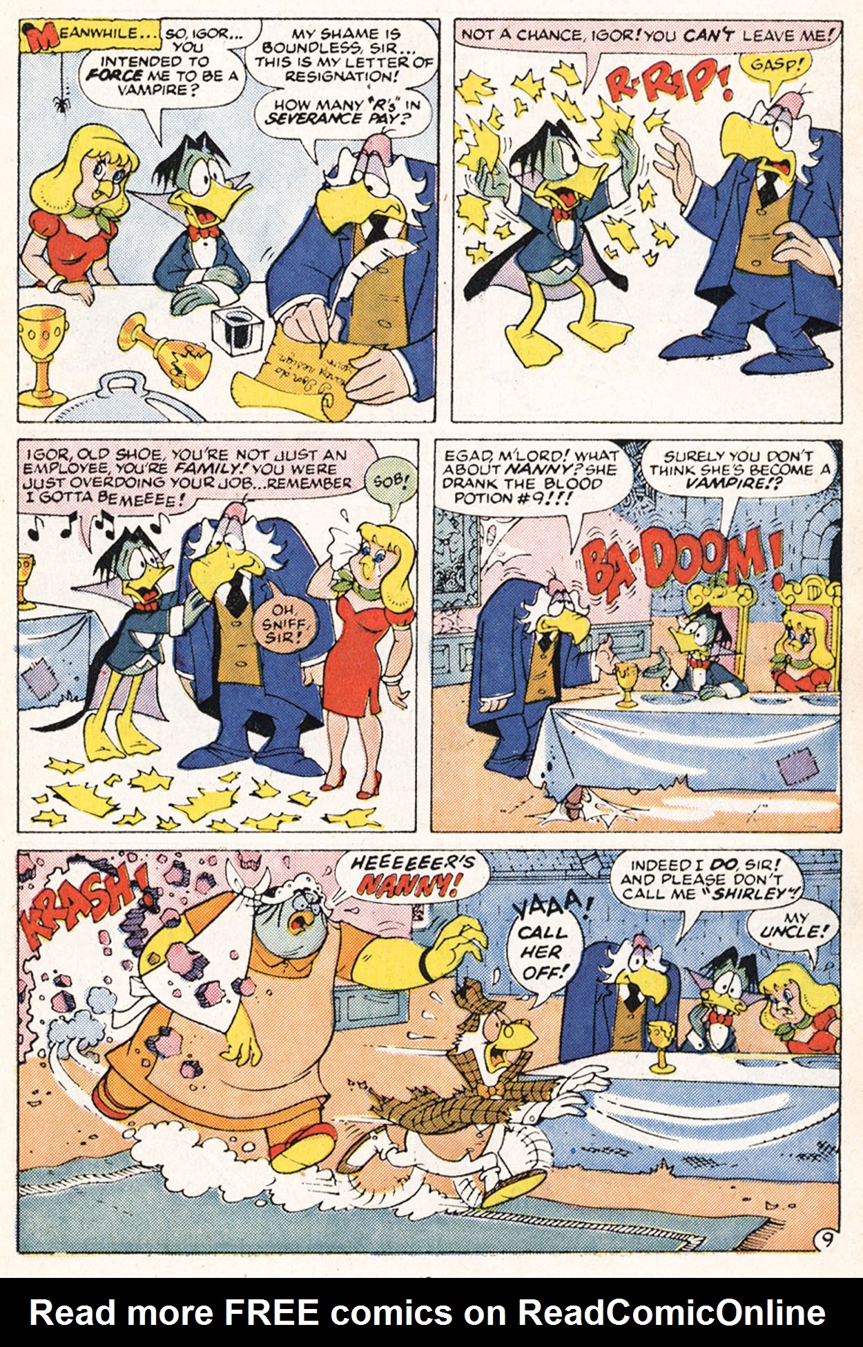 Read online Count Duckula comic -  Issue #5 - 15