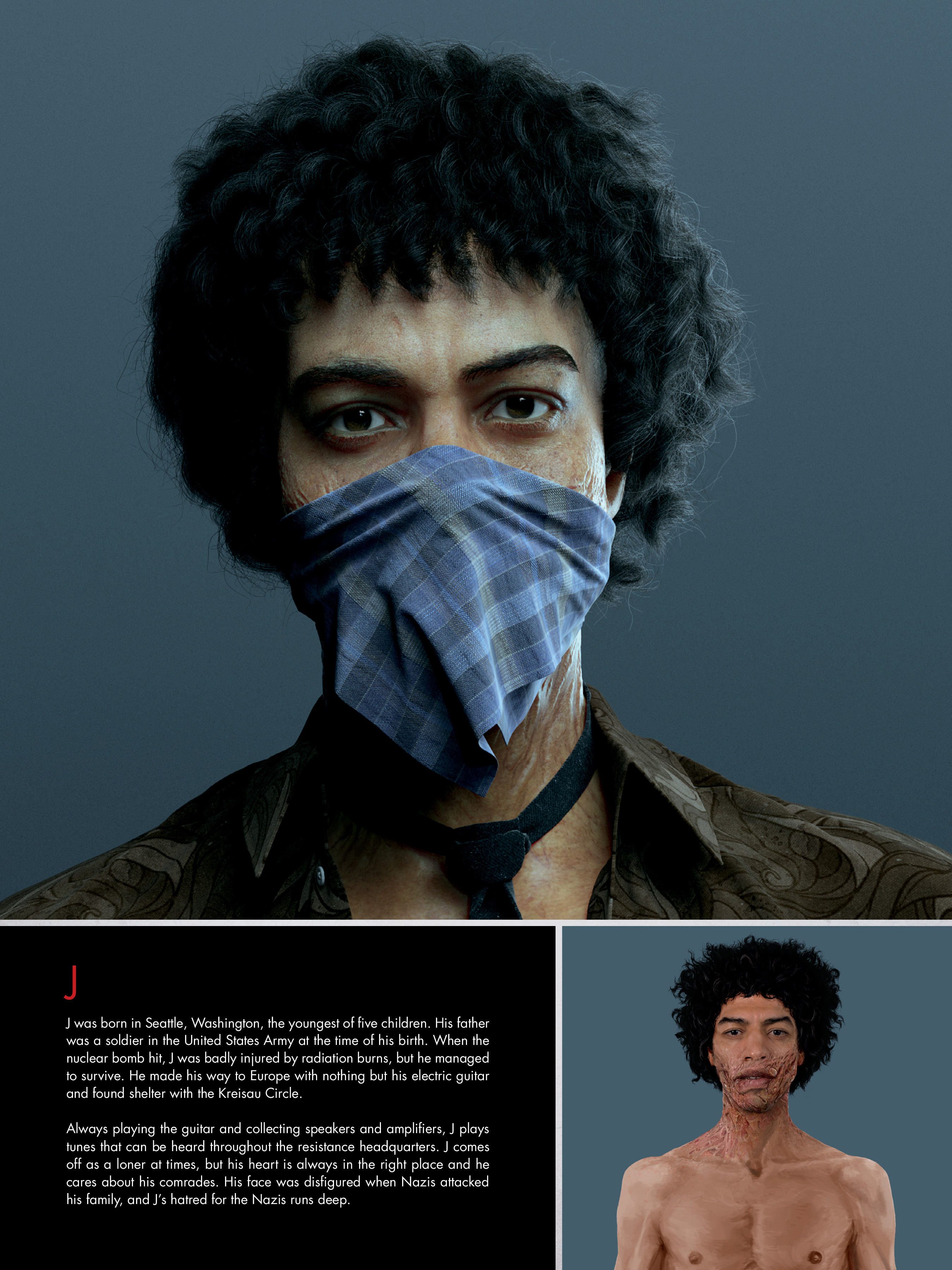 Read online The Art of Wolfenstein: The New Order comic -  Issue # TPB (Part 1) - 99