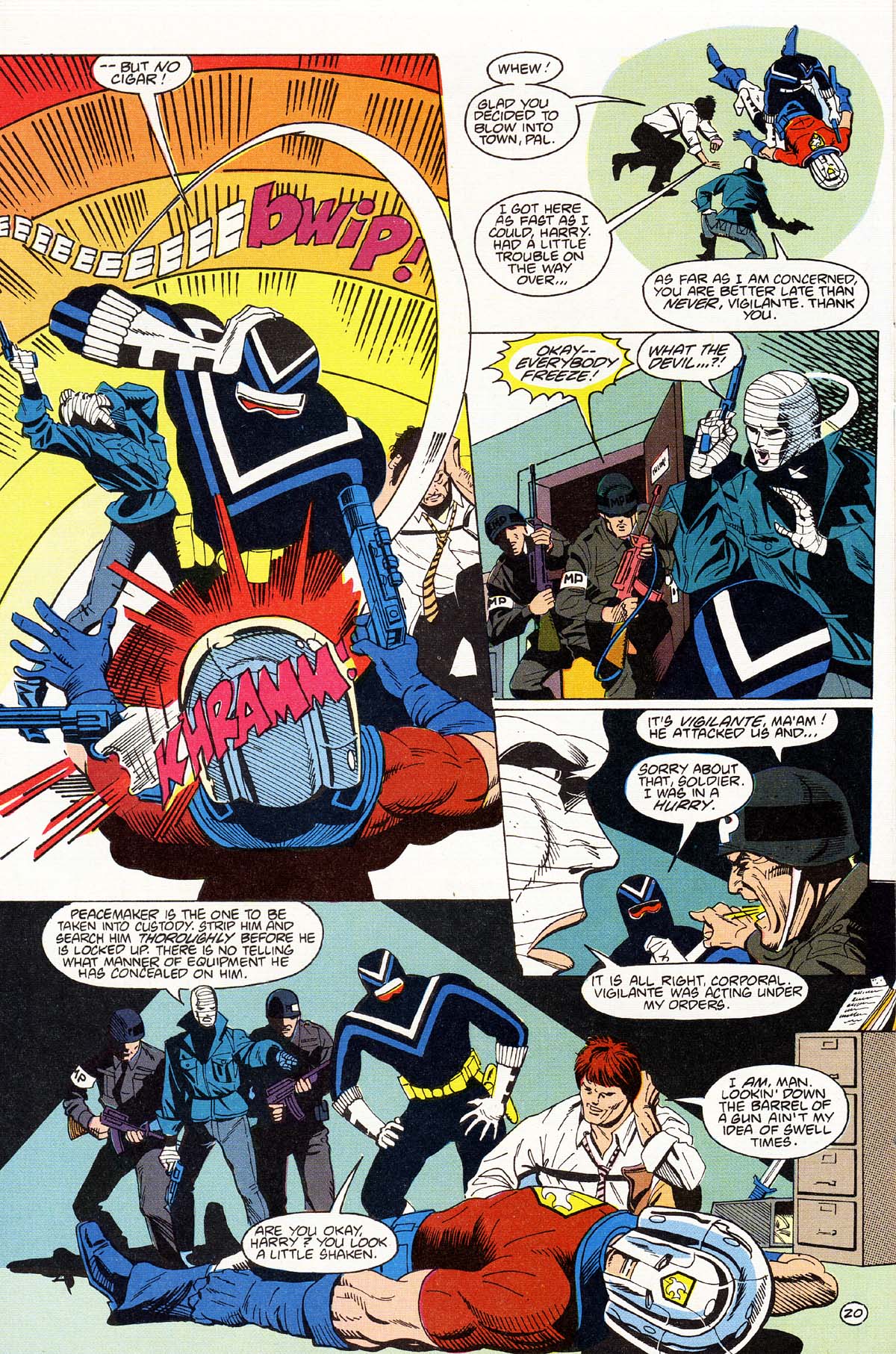 Read online Vigilante (1983) comic -  Issue #43 - 22