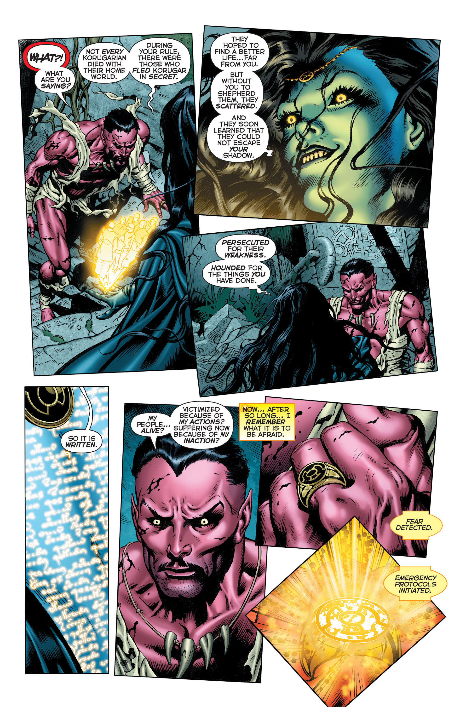 Read online Sinestro comic -  Issue #1 - 12