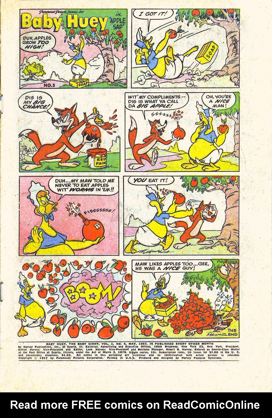 Read online Baby Huey, the Baby Giant comic -  Issue #5 - 3