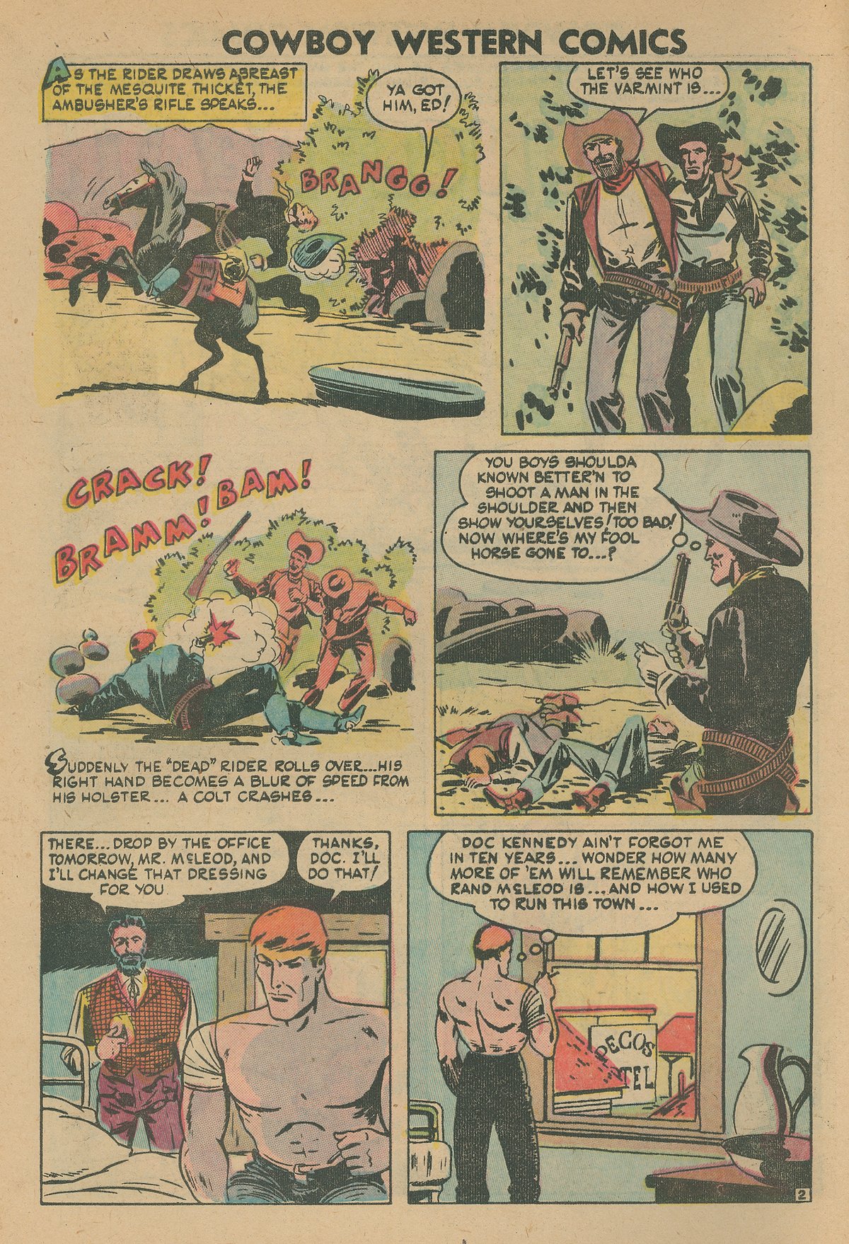Read online Cowboy Western Heroes comic -  Issue #47 - 4