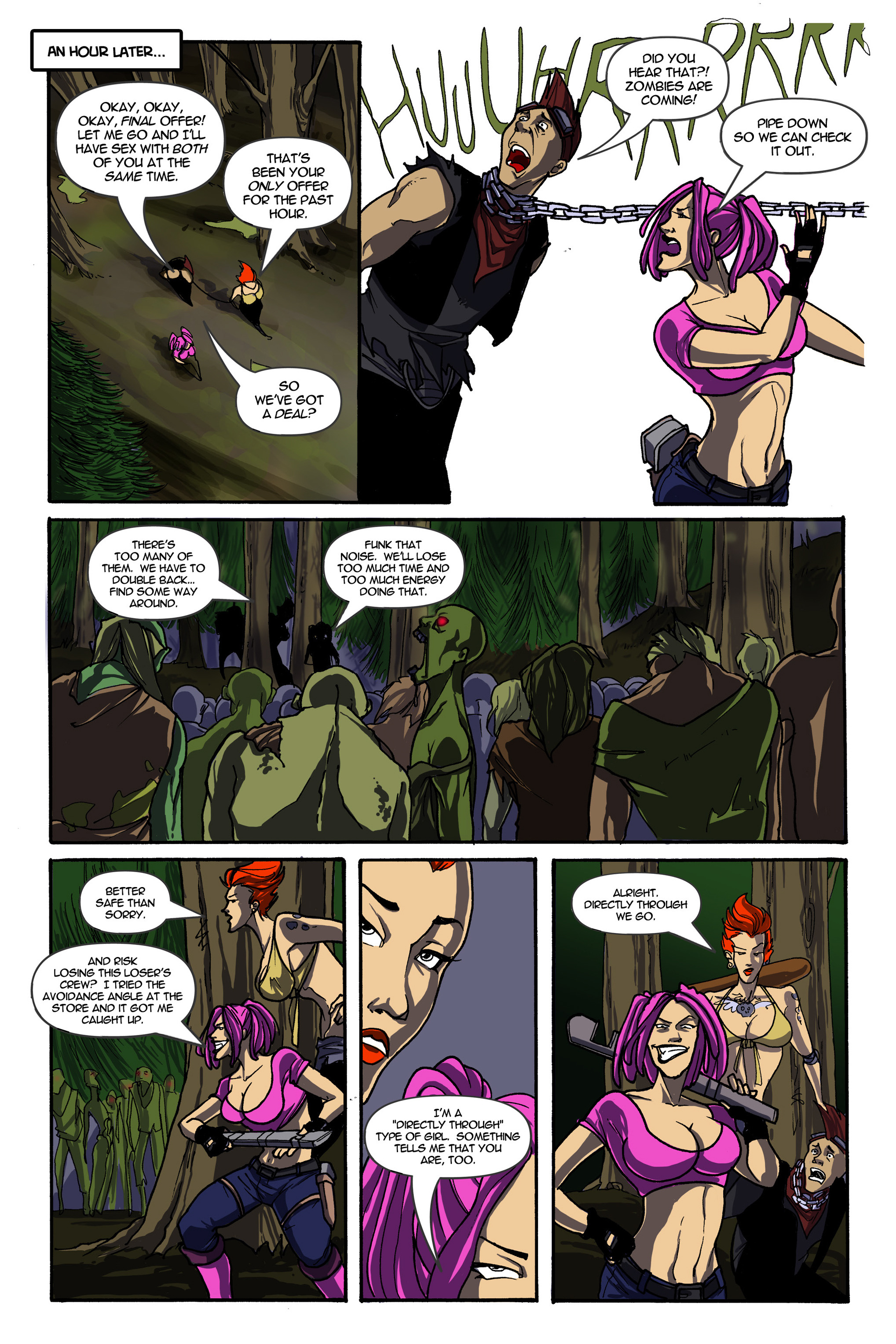 Read online Chaos Campus: Extra Credit comic -  Issue #6 - 12