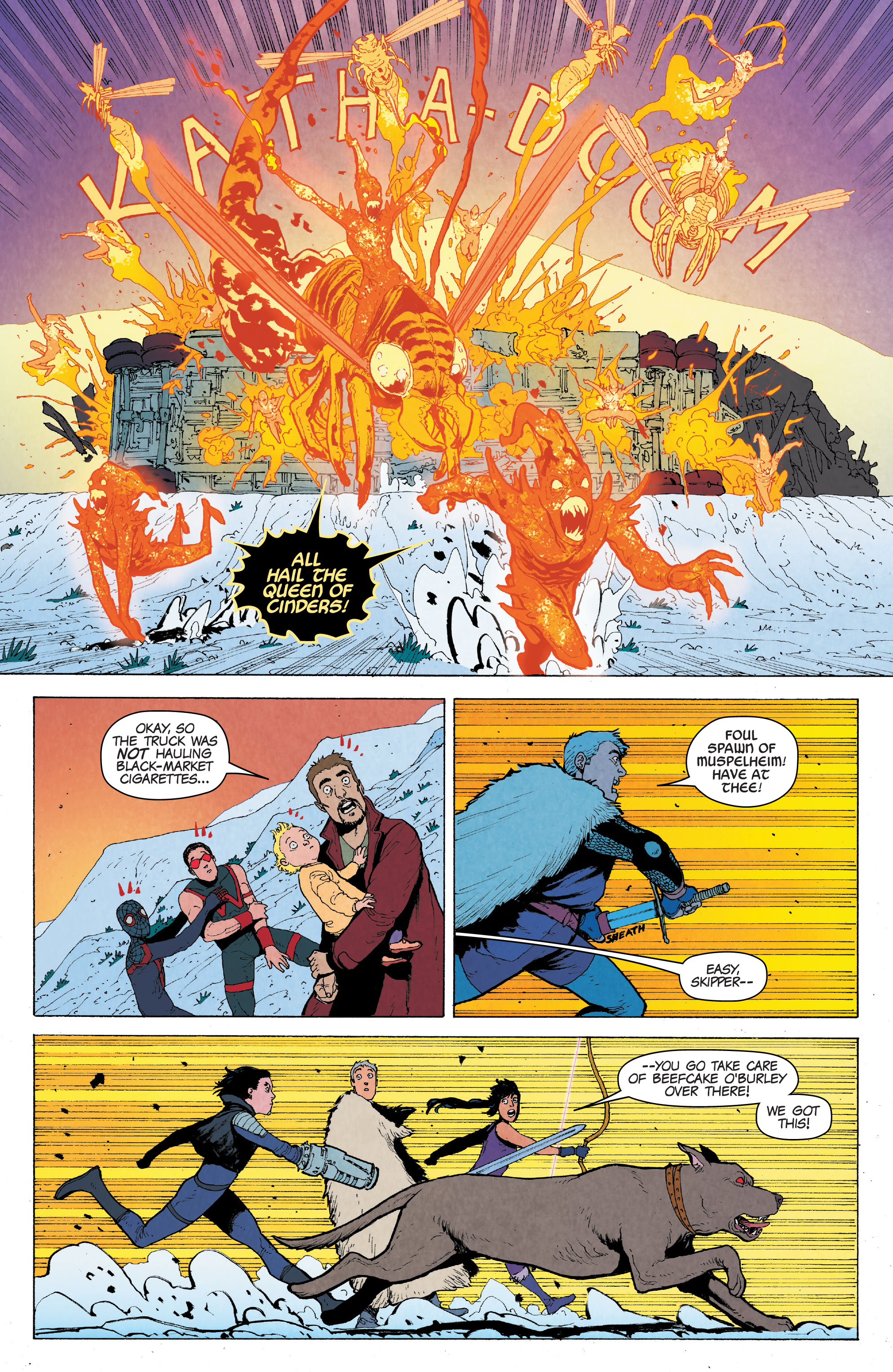 Read online Hawkeye: Team Spirit comic -  Issue # TPB (Part 3) - 15