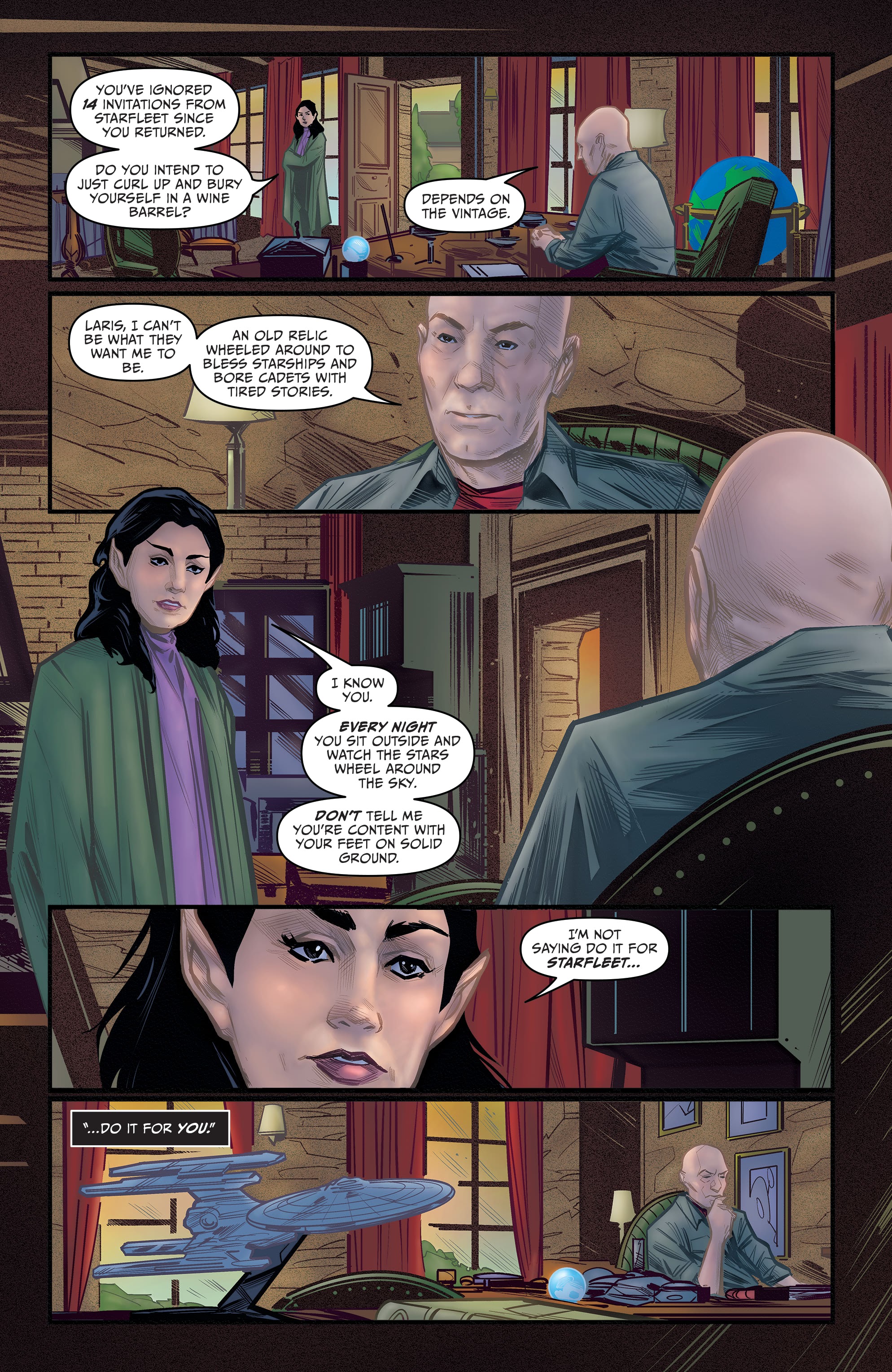 Read online Star Trek: Picard: Stargazer comic -  Issue #1 - 10