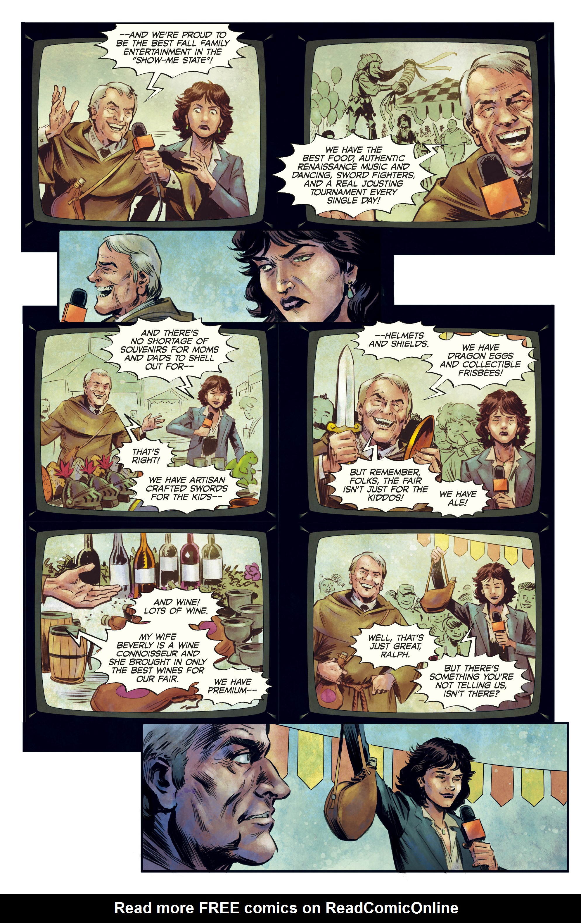 Read online Count Crowley: Reluctant Midnight Monster Hunter comic -  Issue #1 - 8