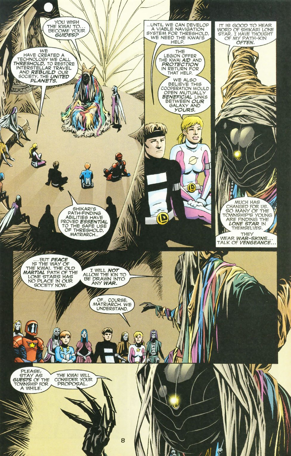 Read online The Legion comic -  Issue #5 - 9