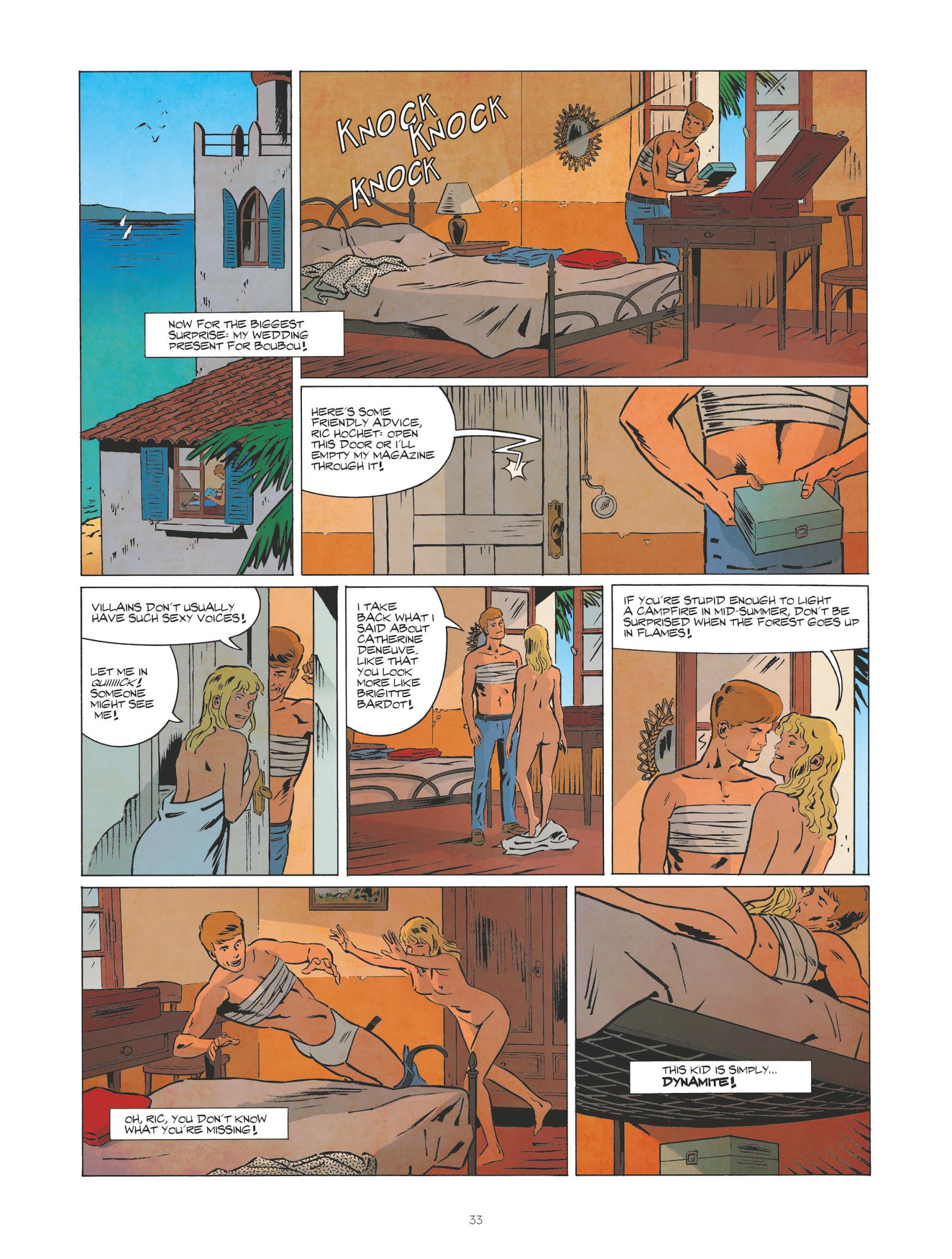Read online The Mighty Return of Ric Hochet comic -  Issue #1 - 33