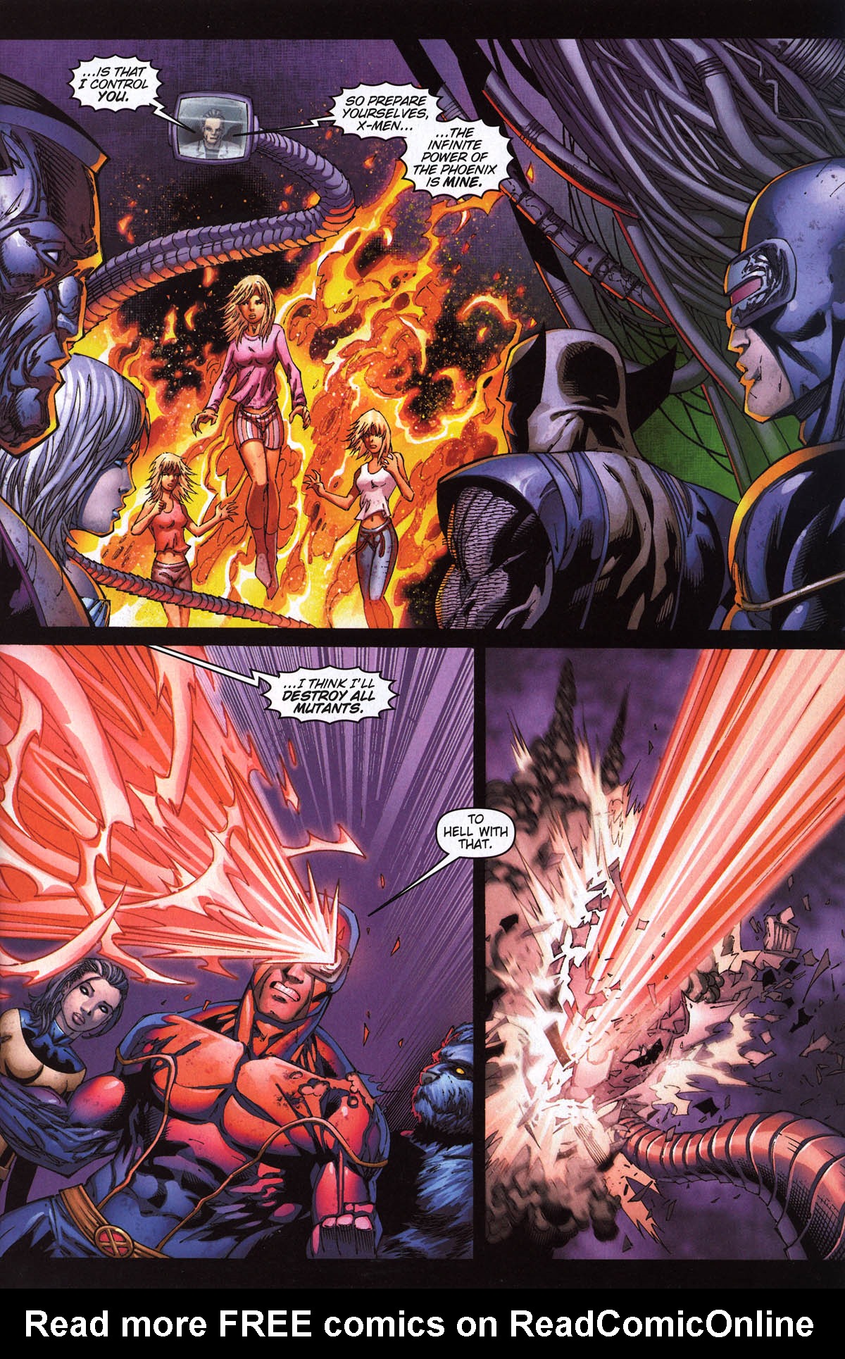 Read online X-Men: Phoenix - Warsong comic -  Issue #5 - 5
