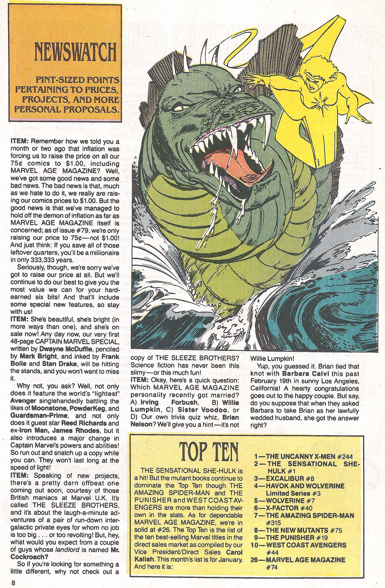 Read online Marvel Age comic -  Issue #78 - 10