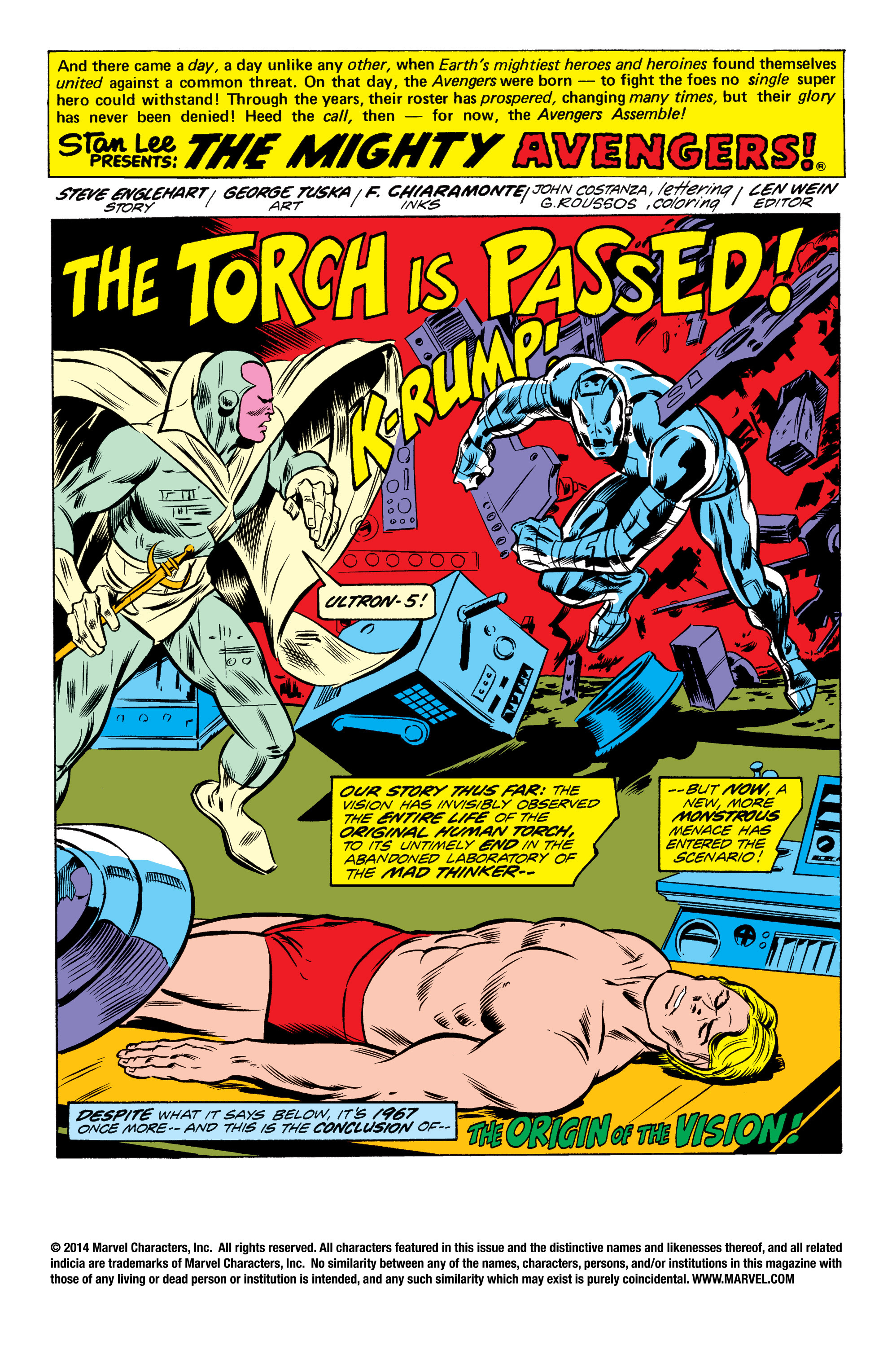 Read online The Avengers (1963) comic -  Issue #135 - 2