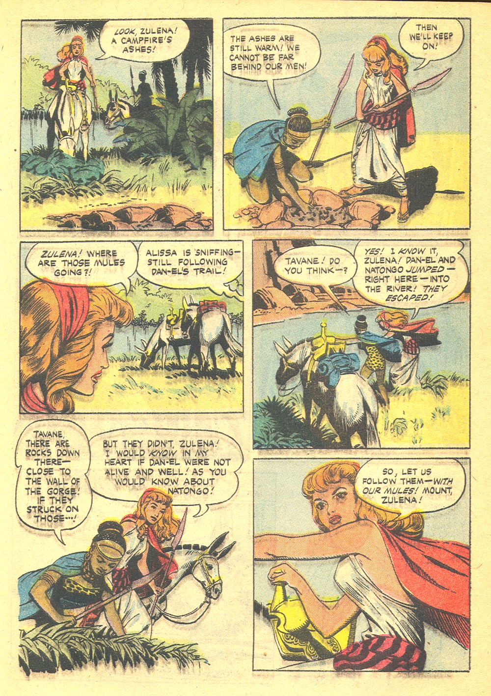 Read online Tarzan (1948) comic -  Issue #95 - 32