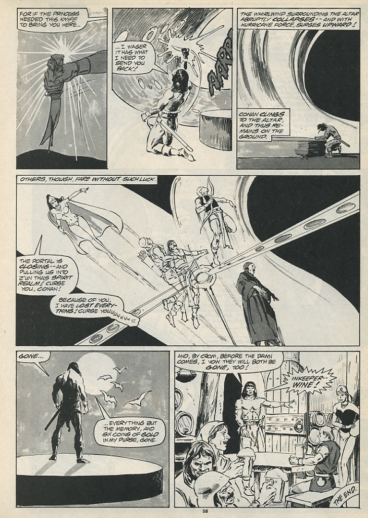 The Savage Sword Of Conan issue 181 - Page 60