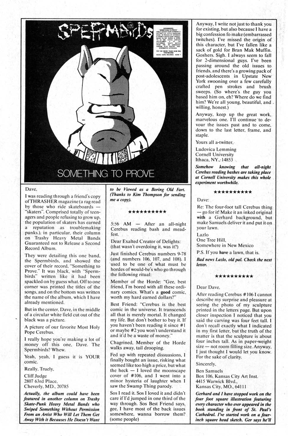 Read online Cerebus comic -  Issue #112 - 113 - 49