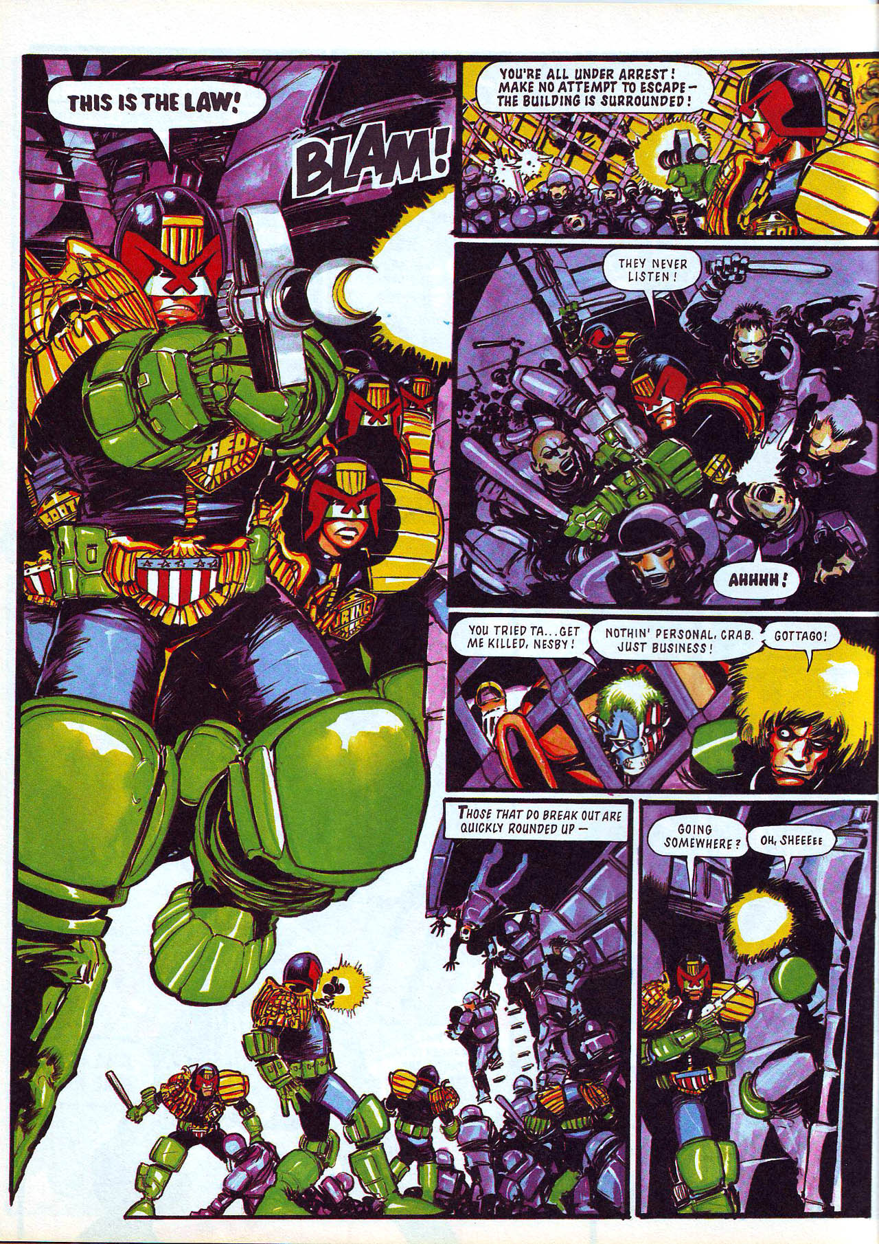 Read online Judge Dredd Megazine (vol. 3) comic -  Issue #38 - 34