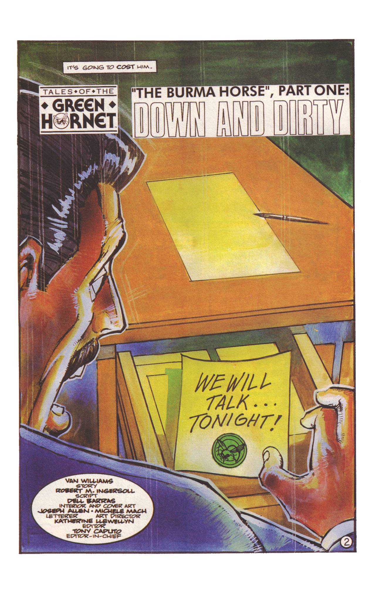 Read online Tales of the Green Hornet (1990) comic -  Issue #1 - 3