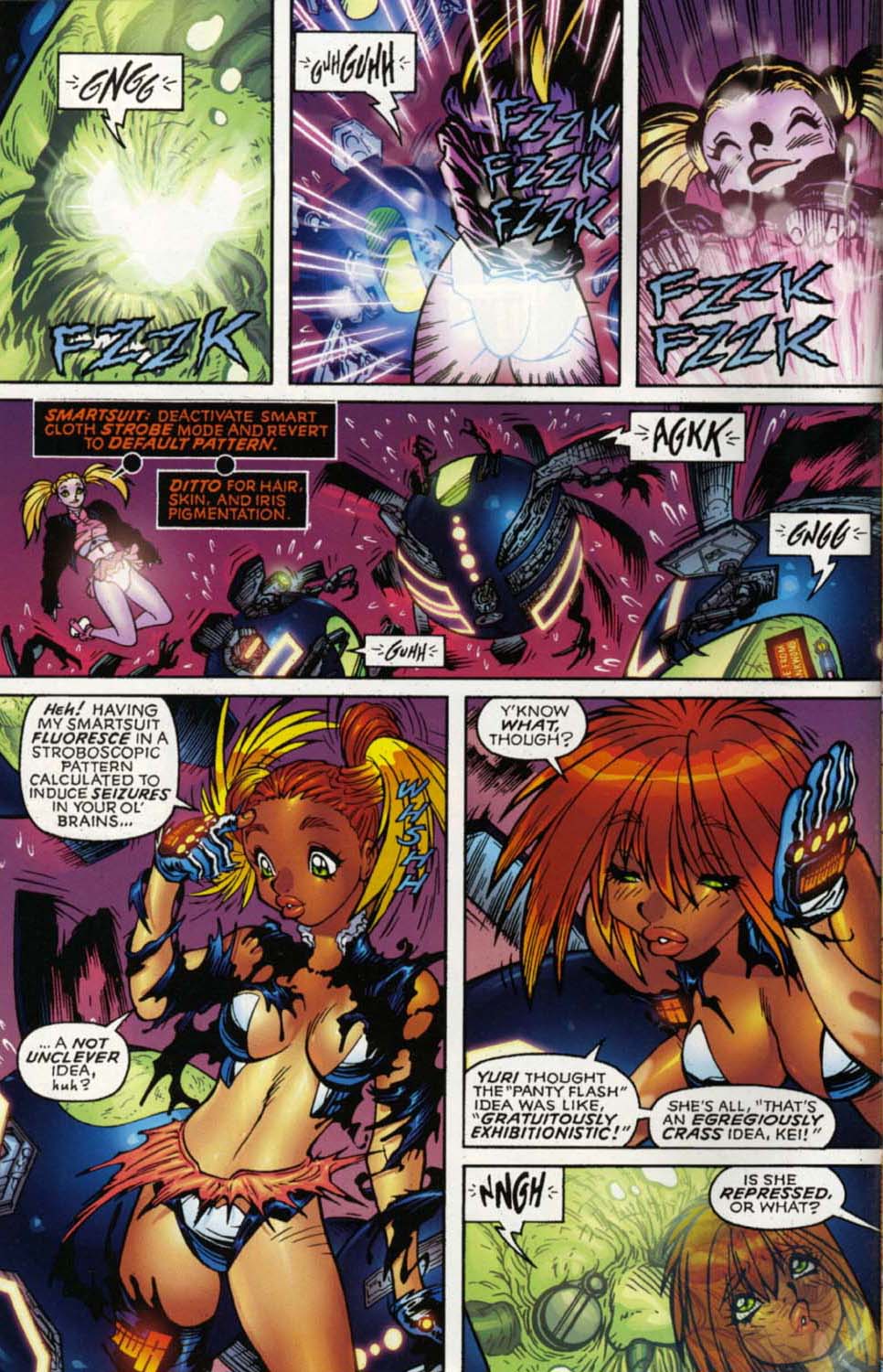 Read online Dirty Pair: Run From the Future comic -  Issue #3 - 14