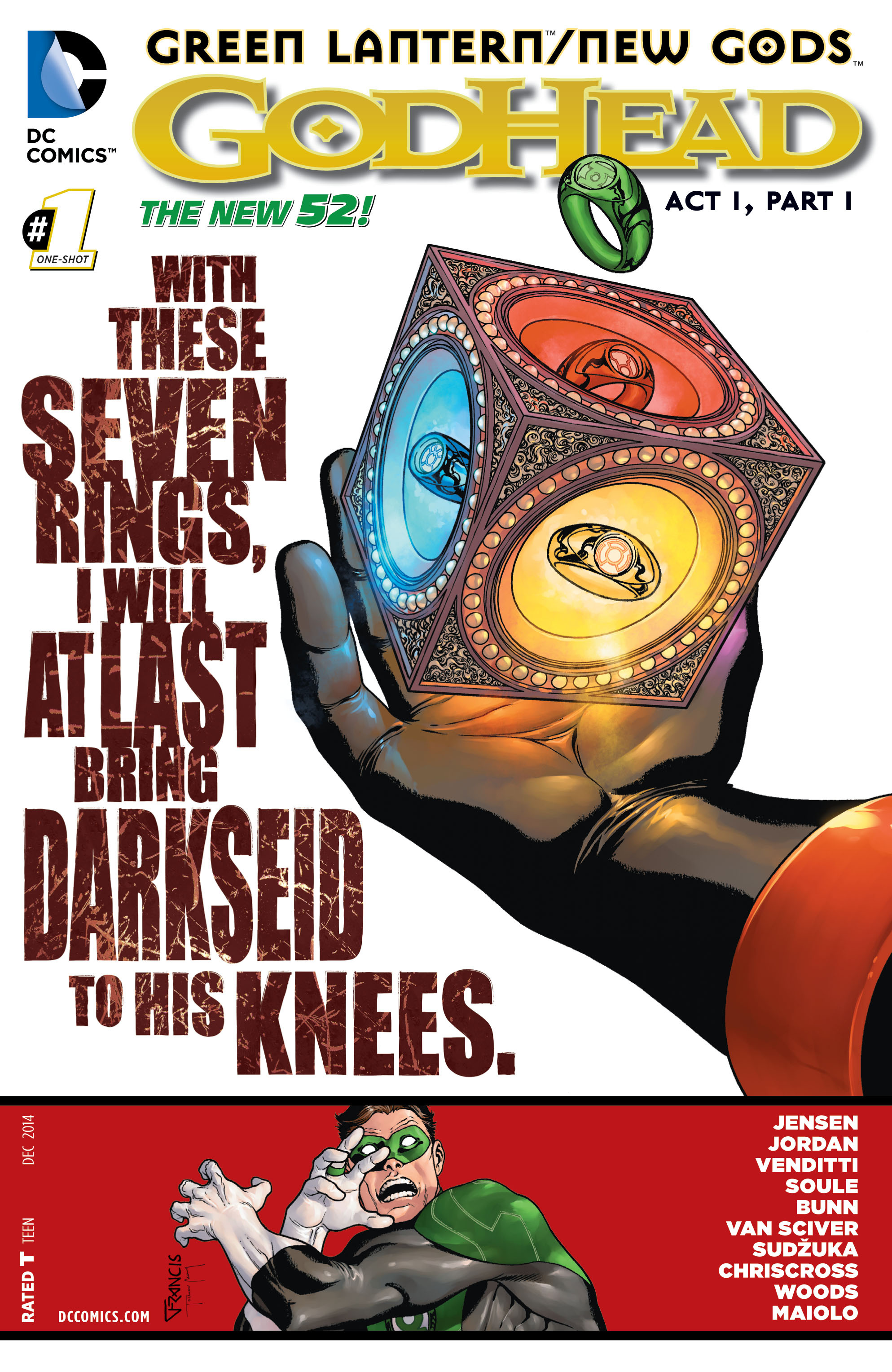 Read online Green Lantern/New Gods: Godhead comic -  Issue #1 - 1