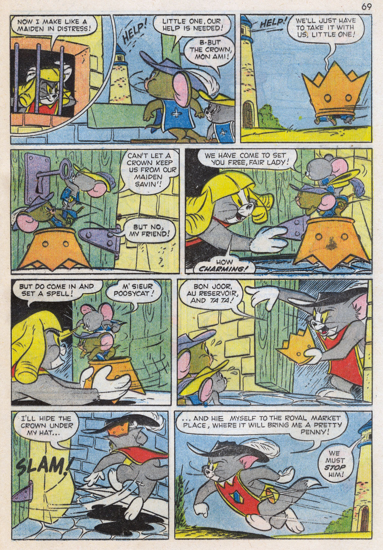 Read online Tom and Jerry's Summer Fun comic -  Issue #3 - 72