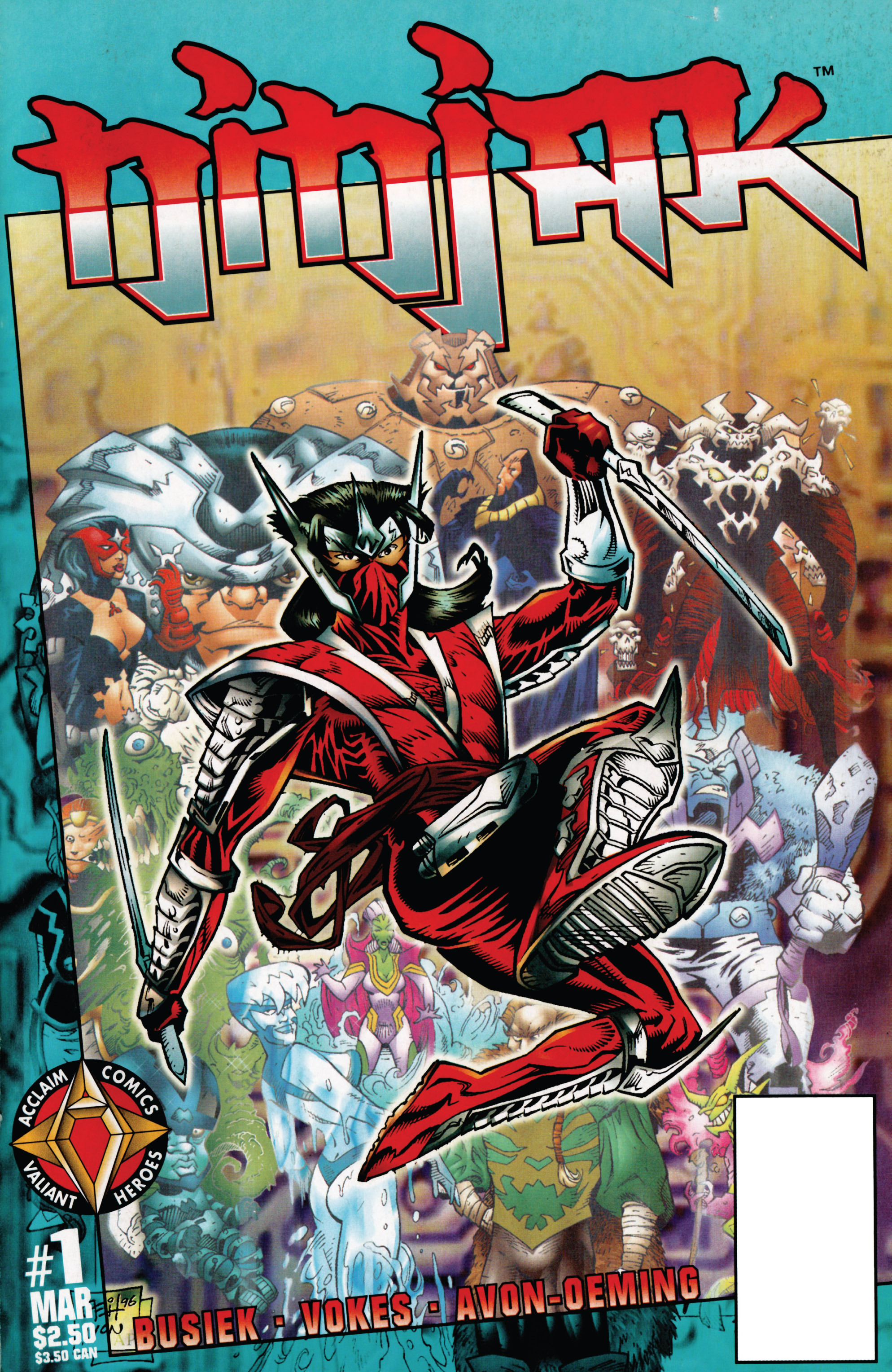Read online Ninjak (1997) comic -  Issue #1 - 1