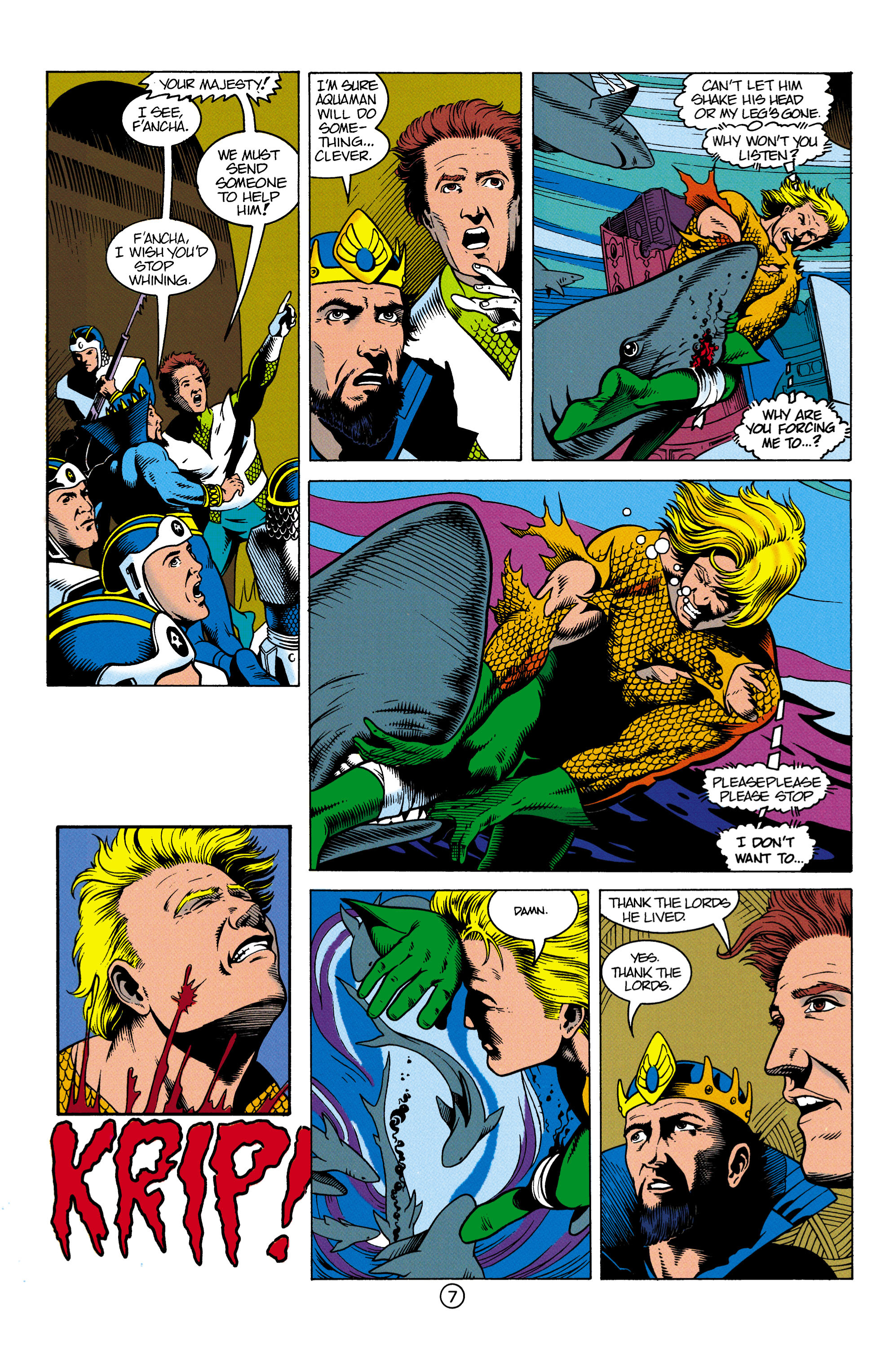 Aquaman (1991) Issue #3 #3 - English 8