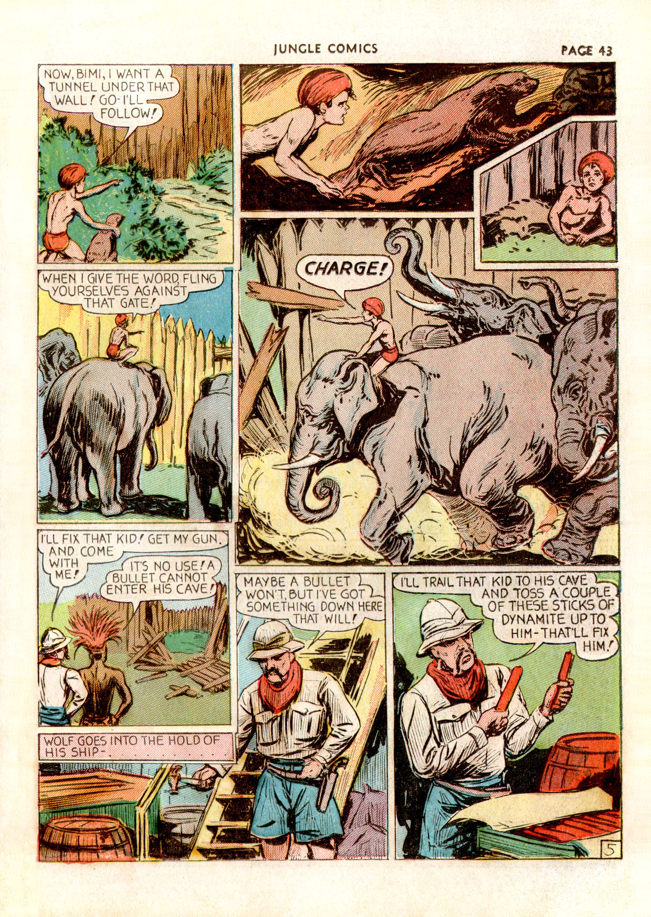 Read online Jungle Comics comic -  Issue #5 - 47