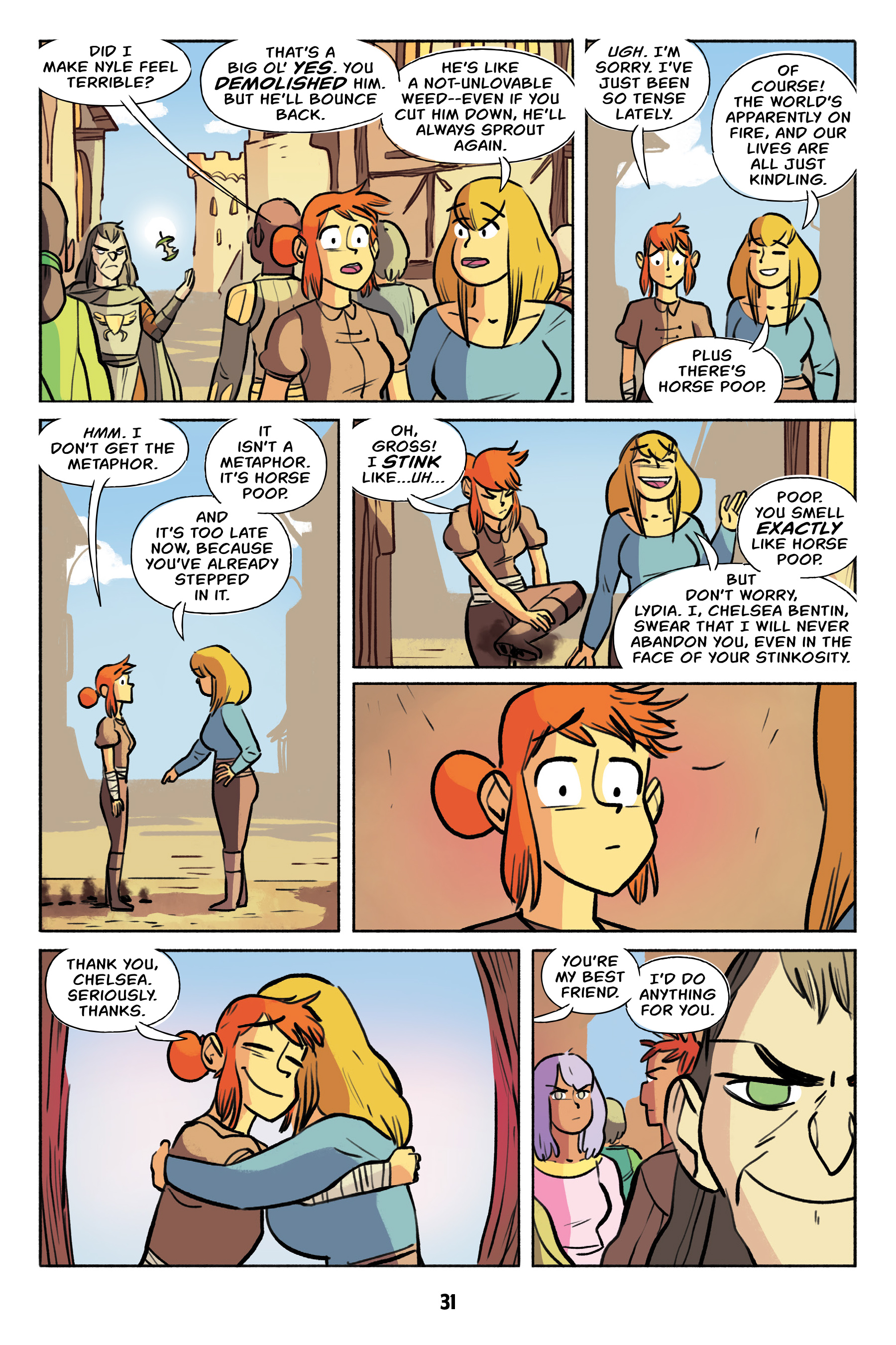 Read online Wrassle Castle comic -  Issue #2 - 31