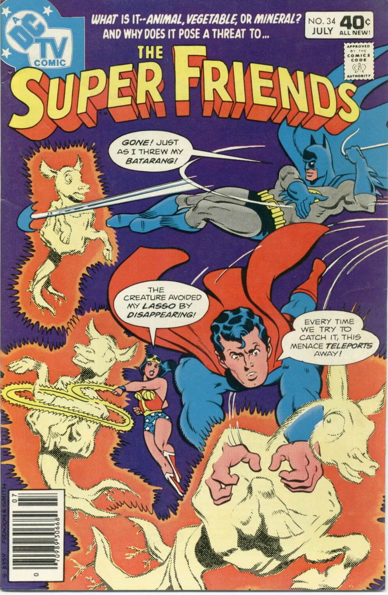 Read online The Super Friends comic -  Issue #34 - 1