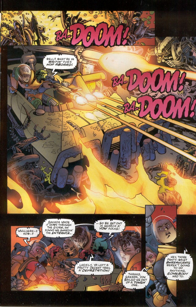 Read online Aliens: Xenogenesis comic -  Issue #4 - 21