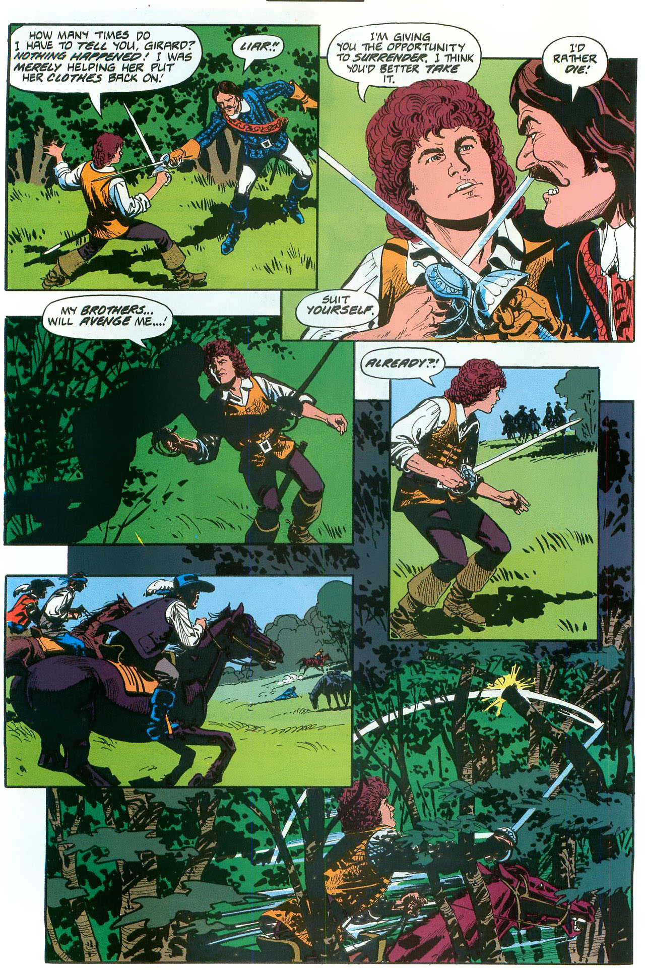 Read online The Three Musketeers comic -  Issue #1 - 4