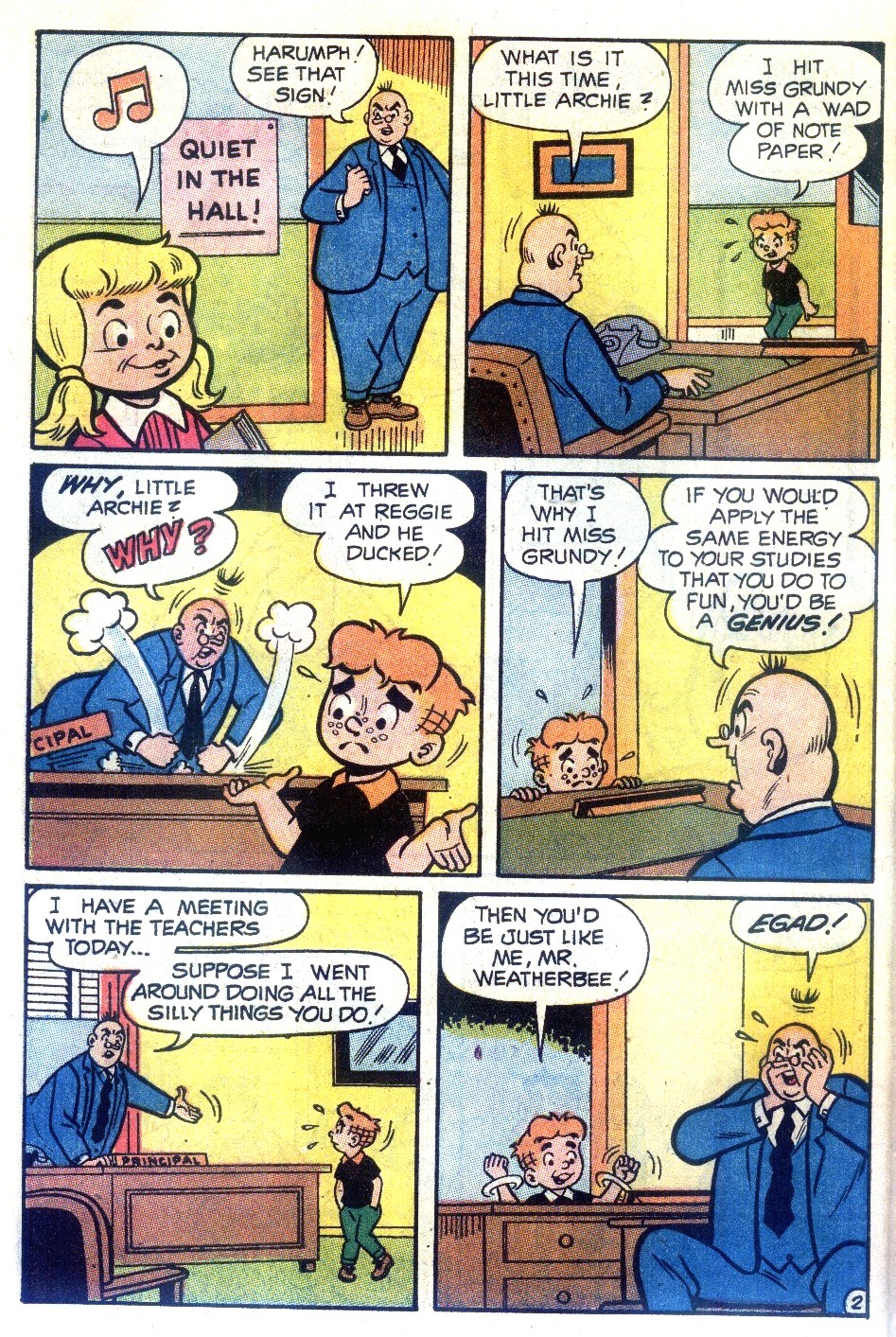 Read online The Adventures of Little Archie comic -  Issue #64 - 62