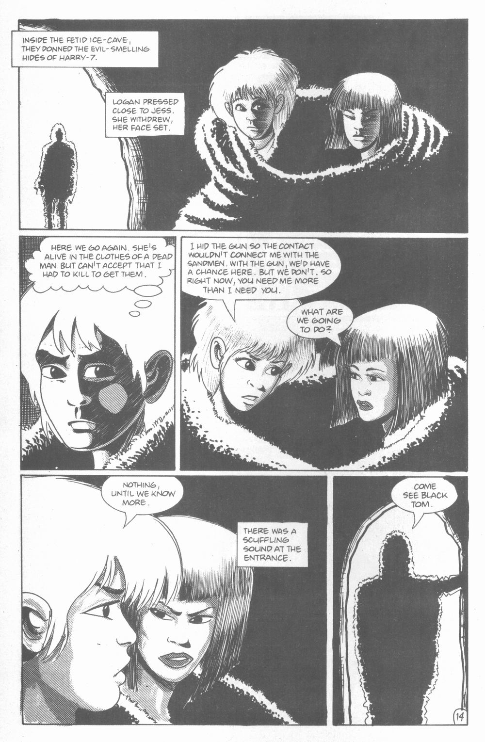 Read online Logan's Run (1990) comic -  Issue #3 - 16