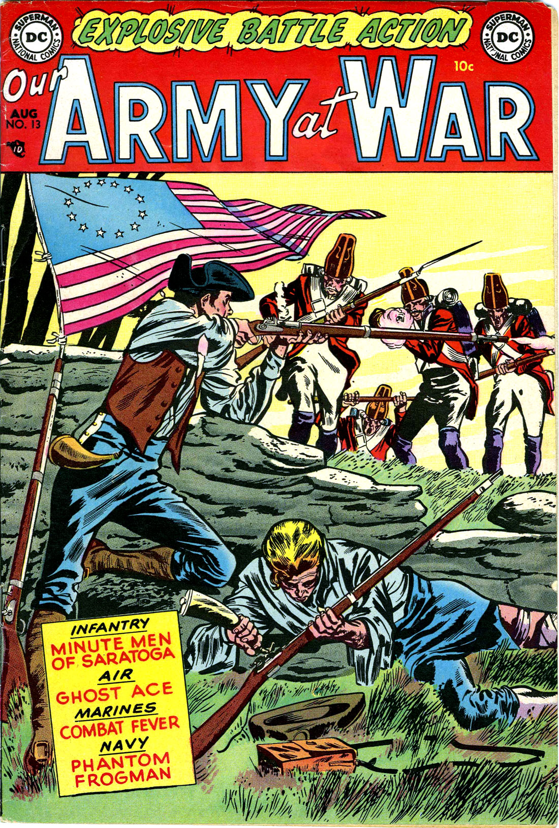 Read online Our Army at War (1952) comic -  Issue #13 - 1
