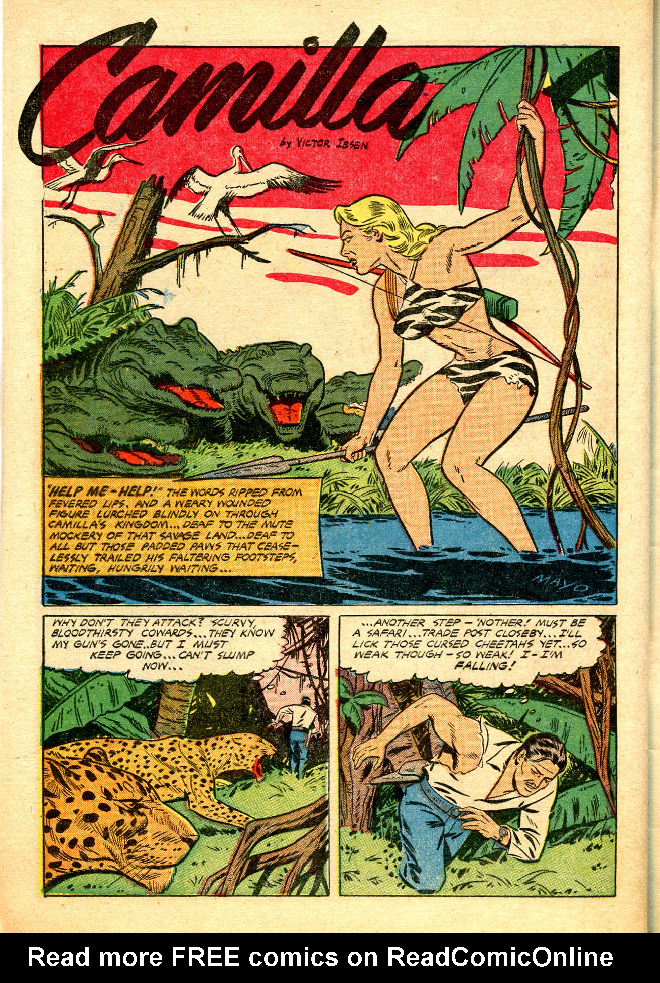 Read online Jungle Comics comic -  Issue #137 - 40