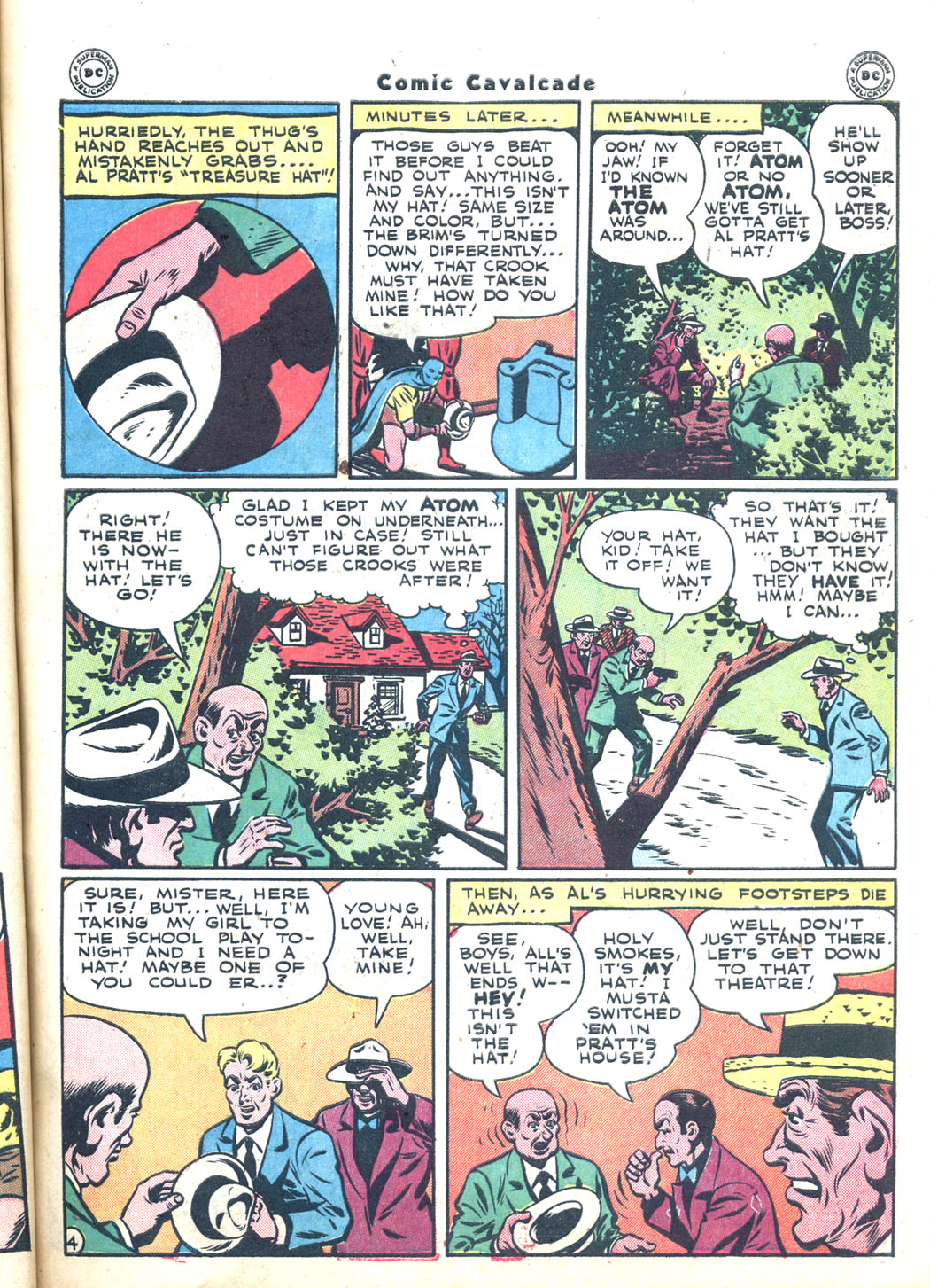Read online Comic Cavalcade comic -  Issue #23 - 47