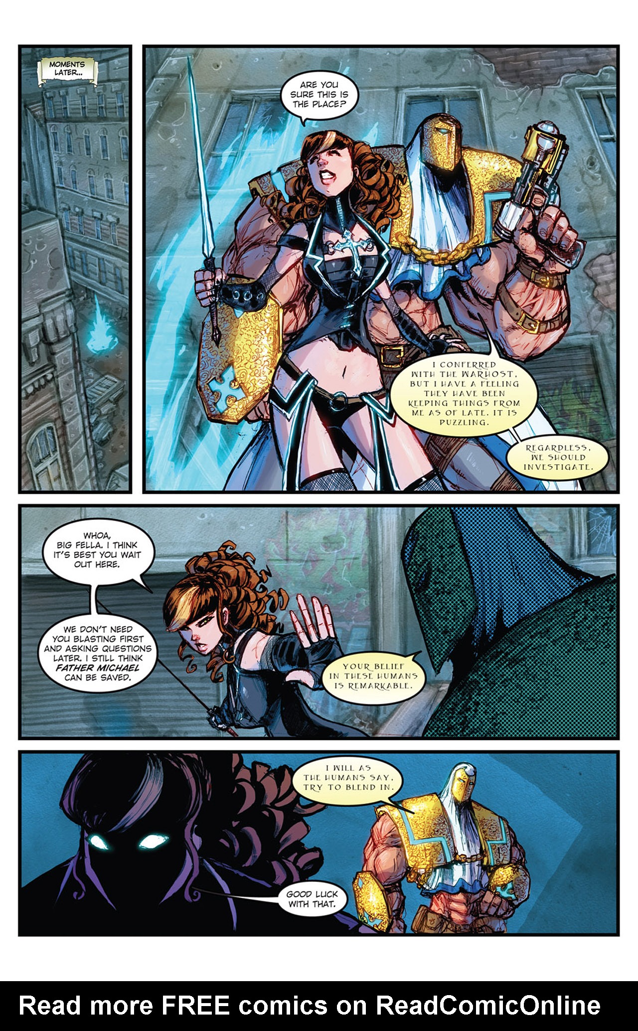 Read online Avengelyne (2011) comic -  Issue #7 - 10